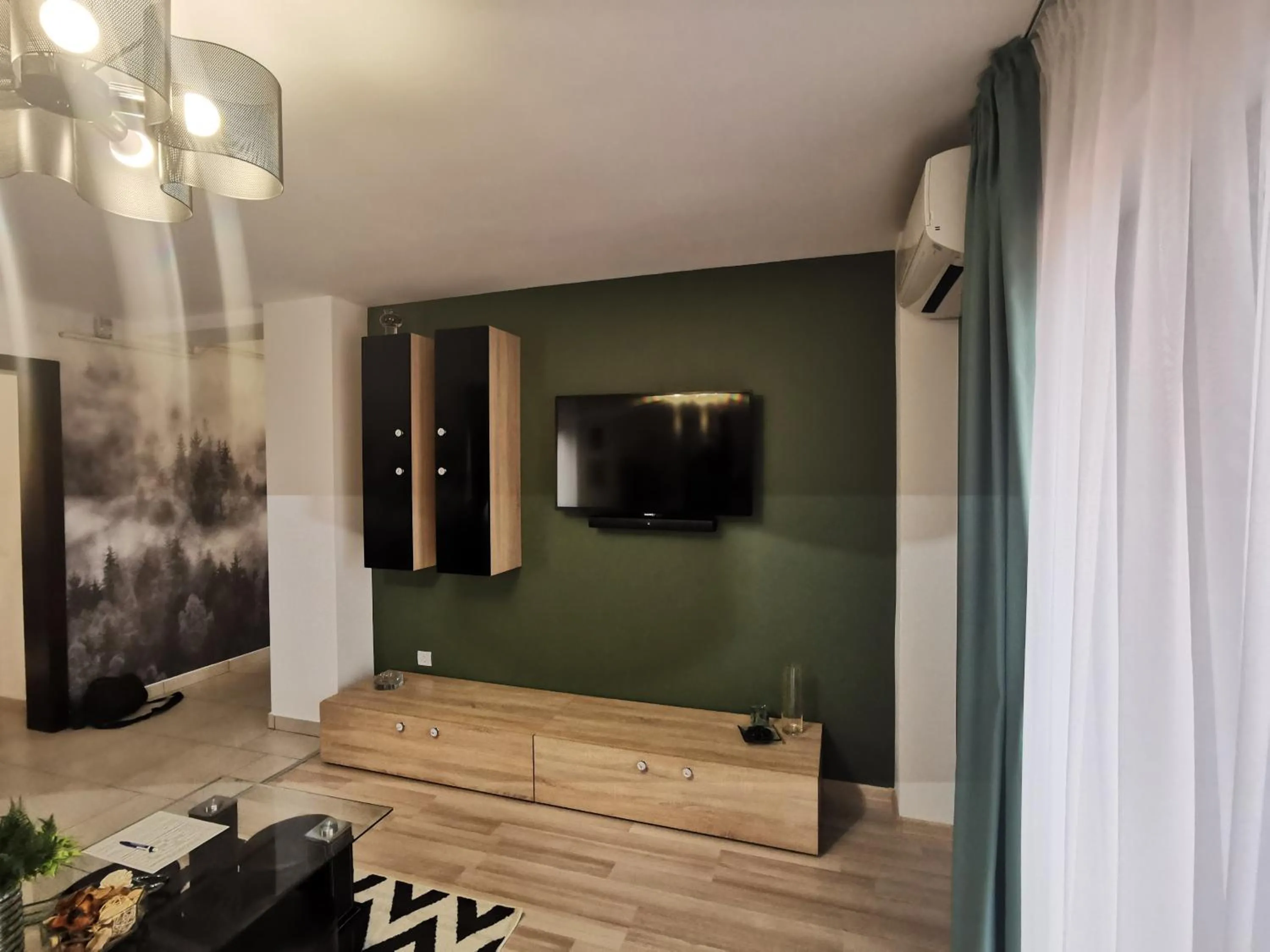 Living room in Rose Residence