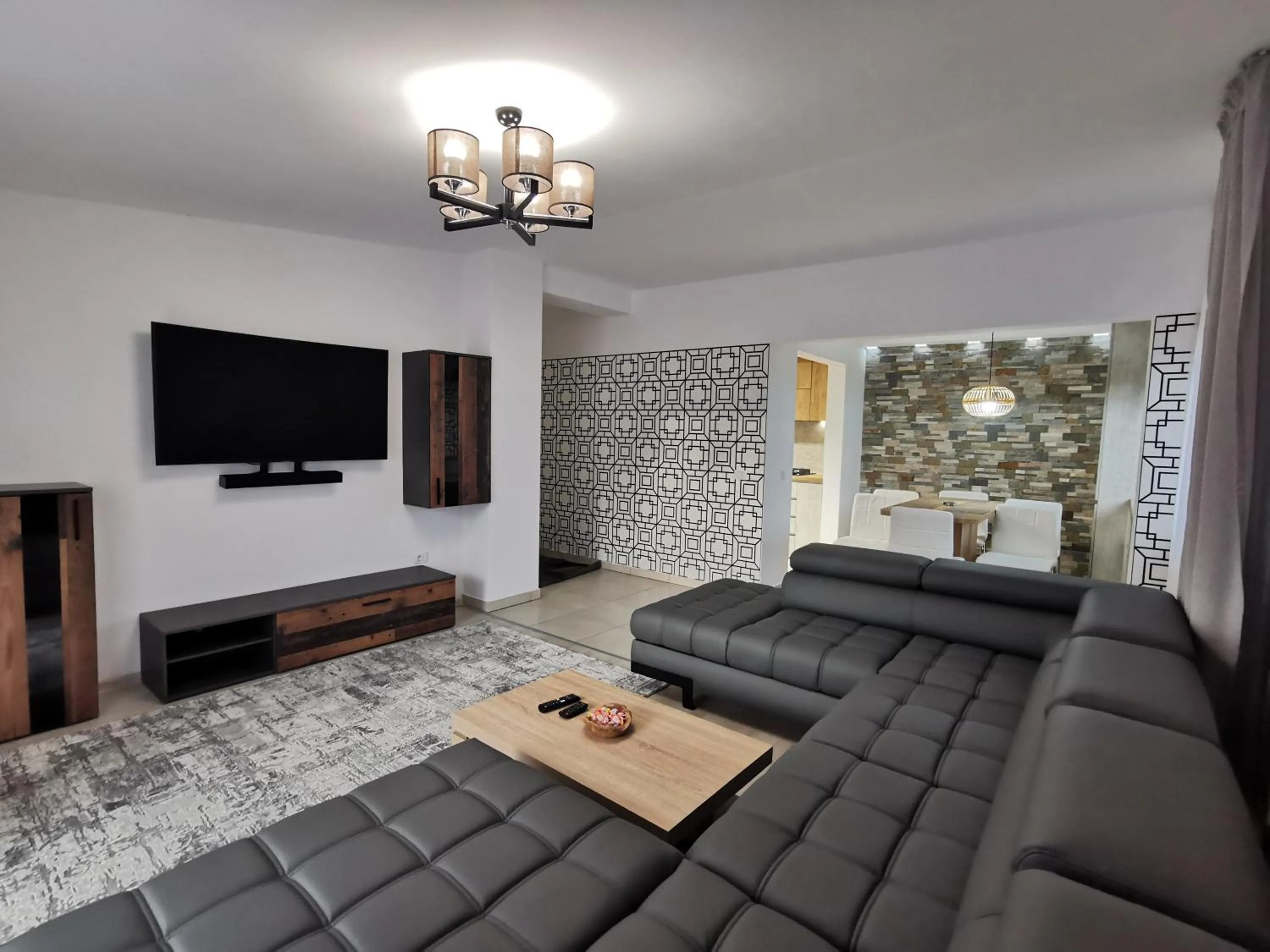 Living room in Rose Residence
