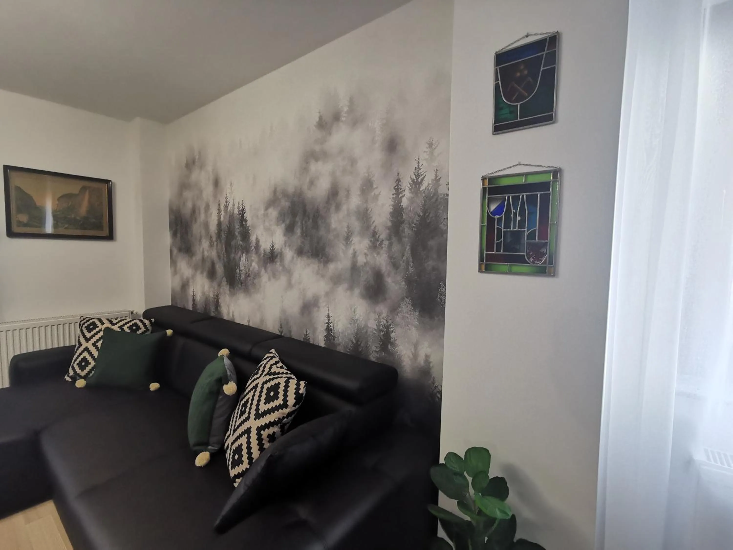 Living room in Rose Residence