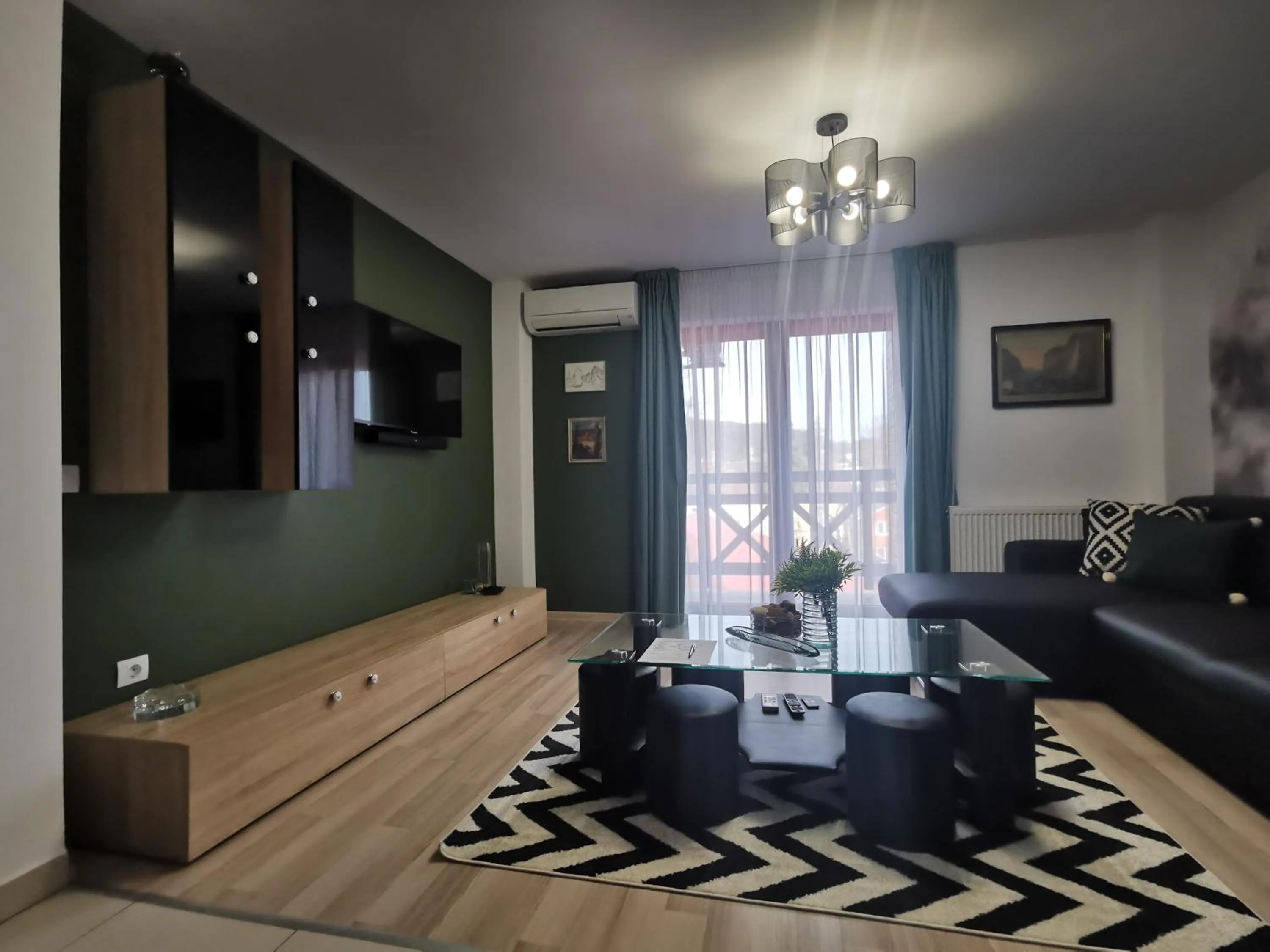 Living room in Rose Residence