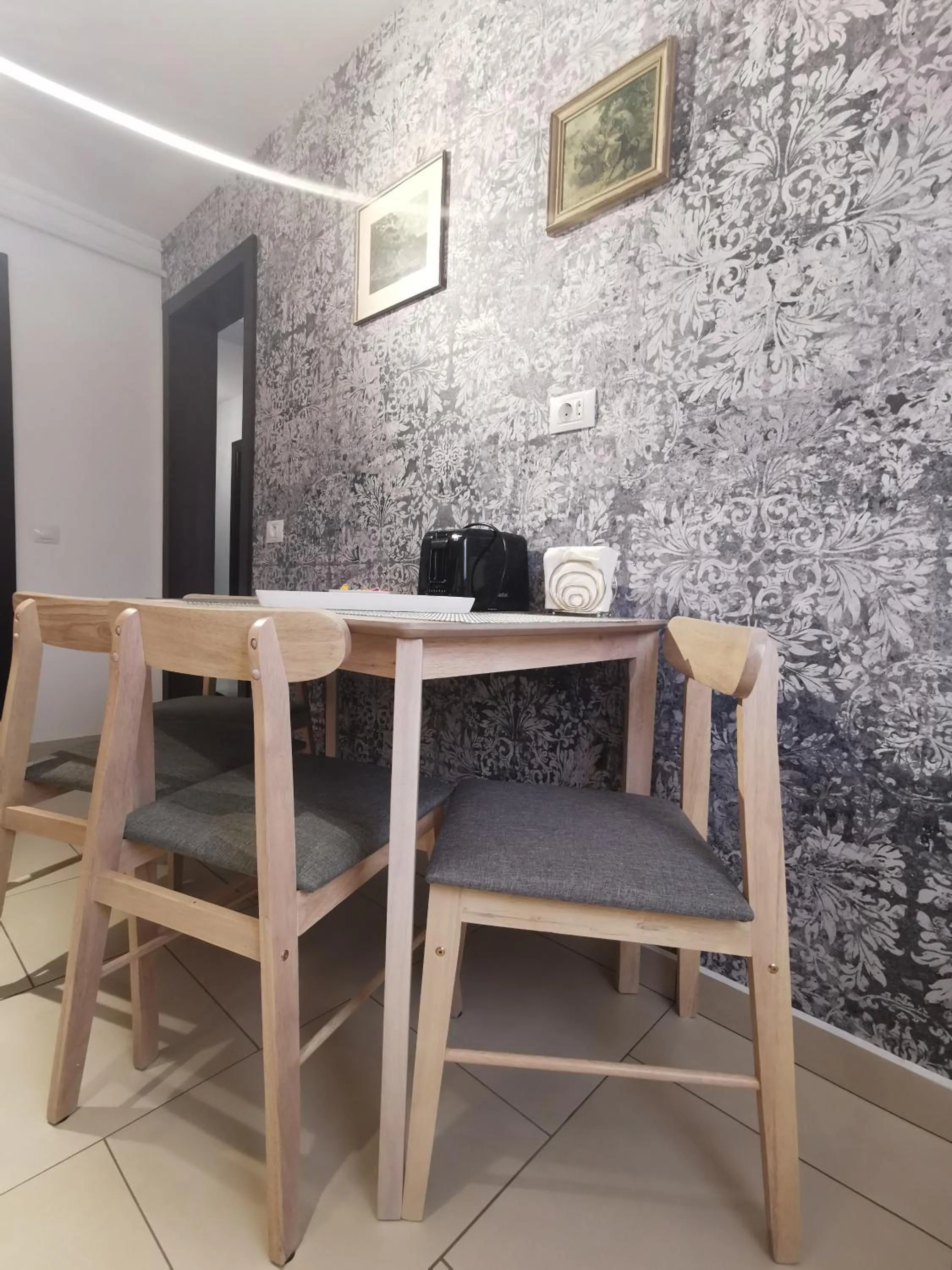 Dining area in Rose Residence