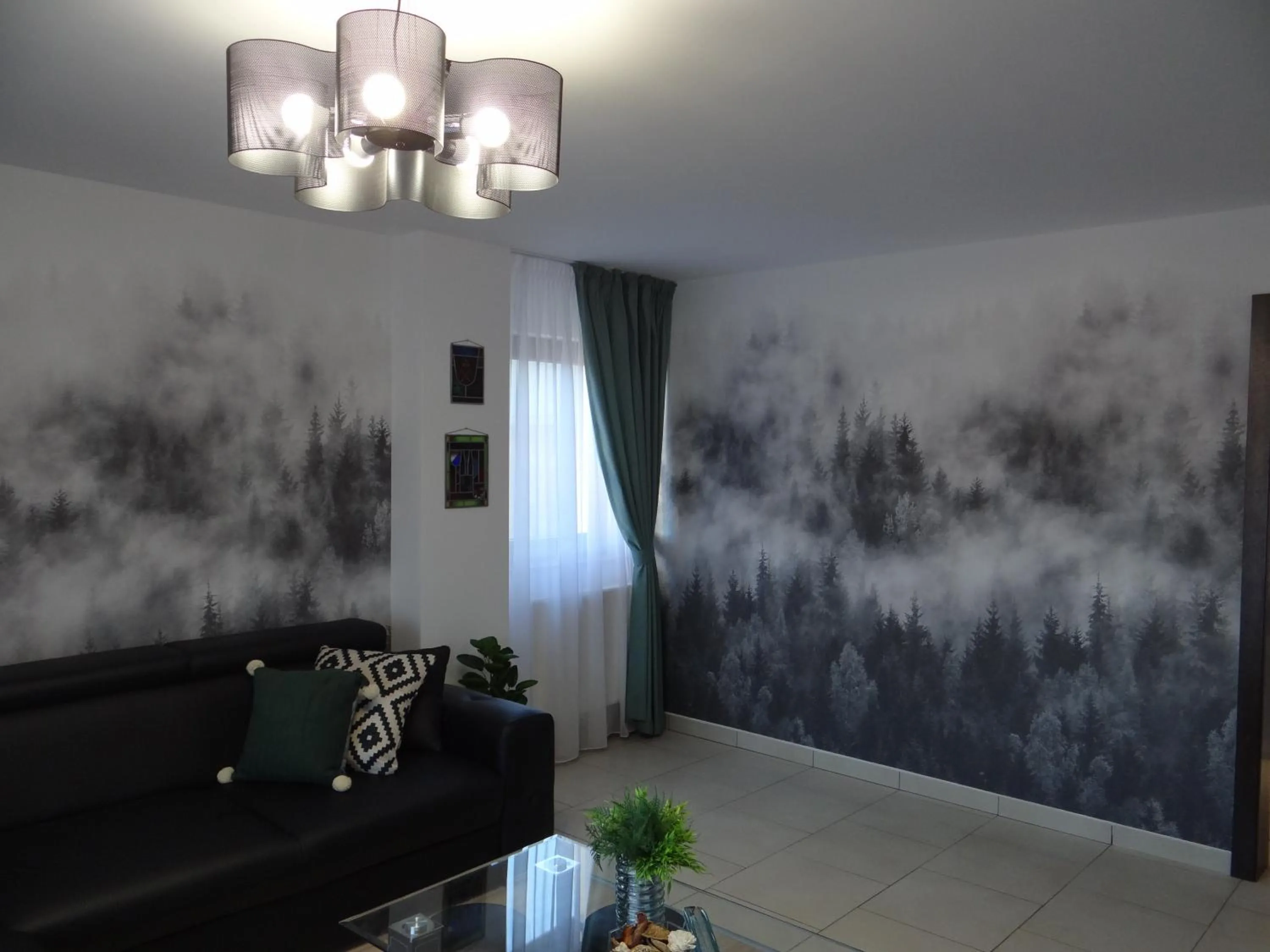 Living room in Rose Residence