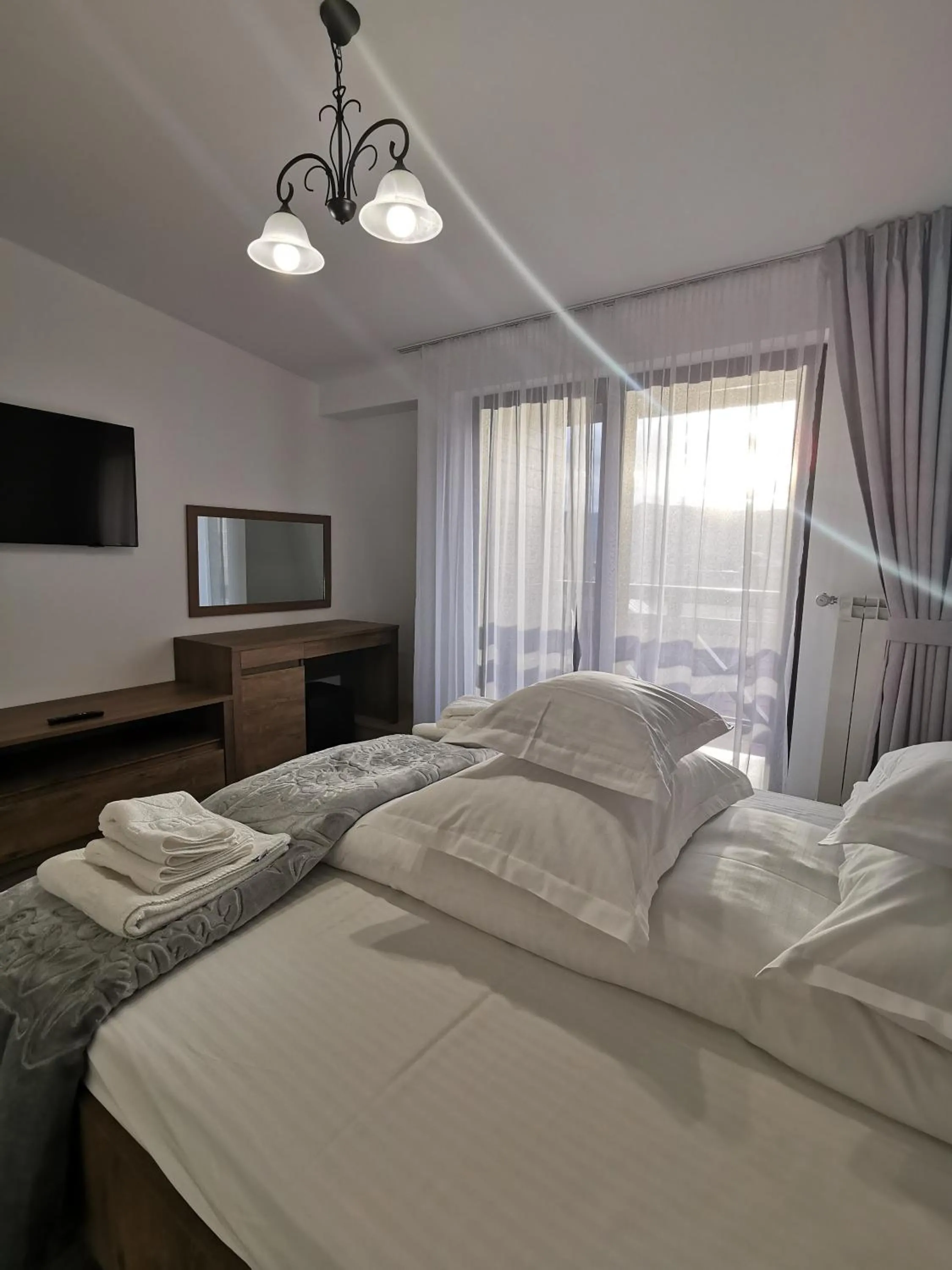 Bedroom, Bed in Rose Residence