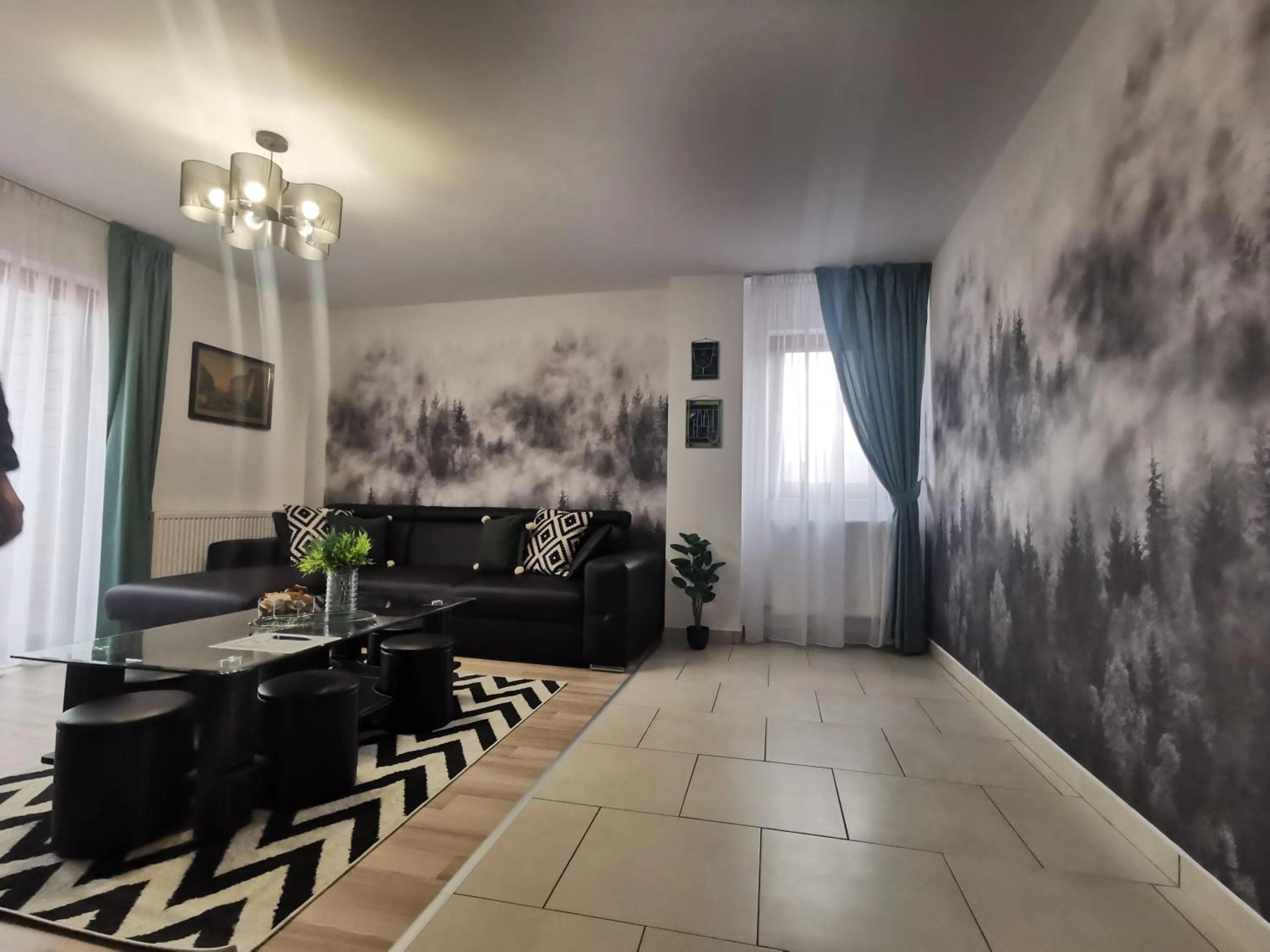 Living room in Rose Residence