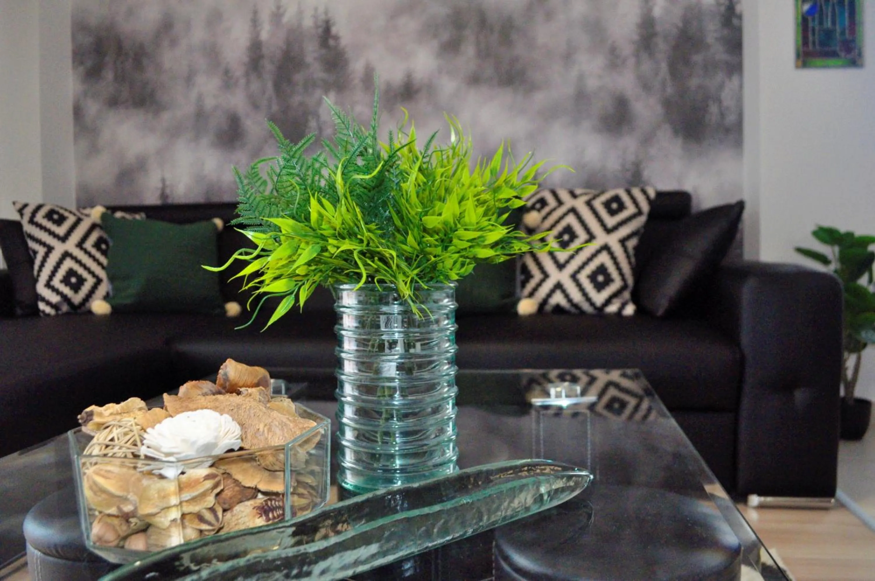 Living room in Rose Residence