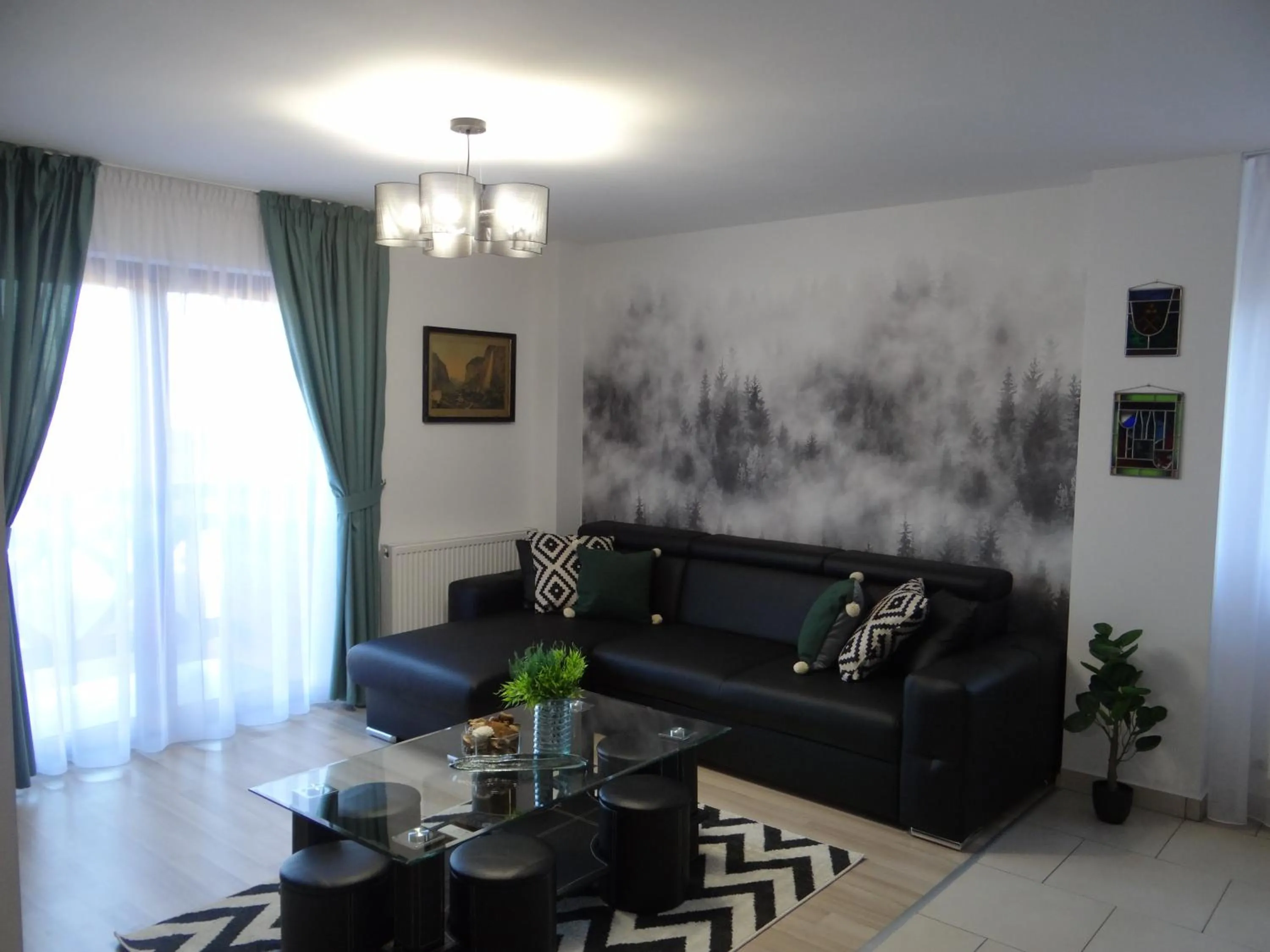 Living room in Rose Residence