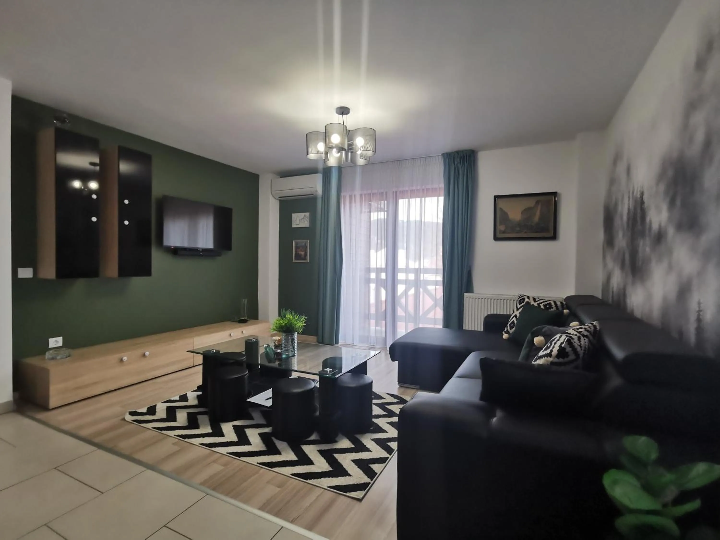 Living room in Rose Residence
