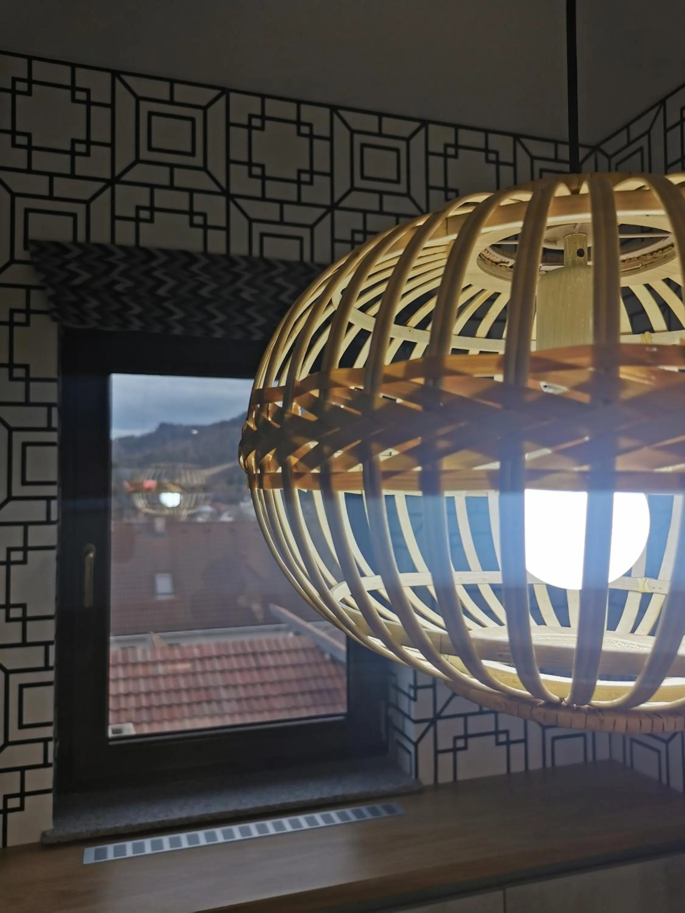 Decorative detail in Rose Residence