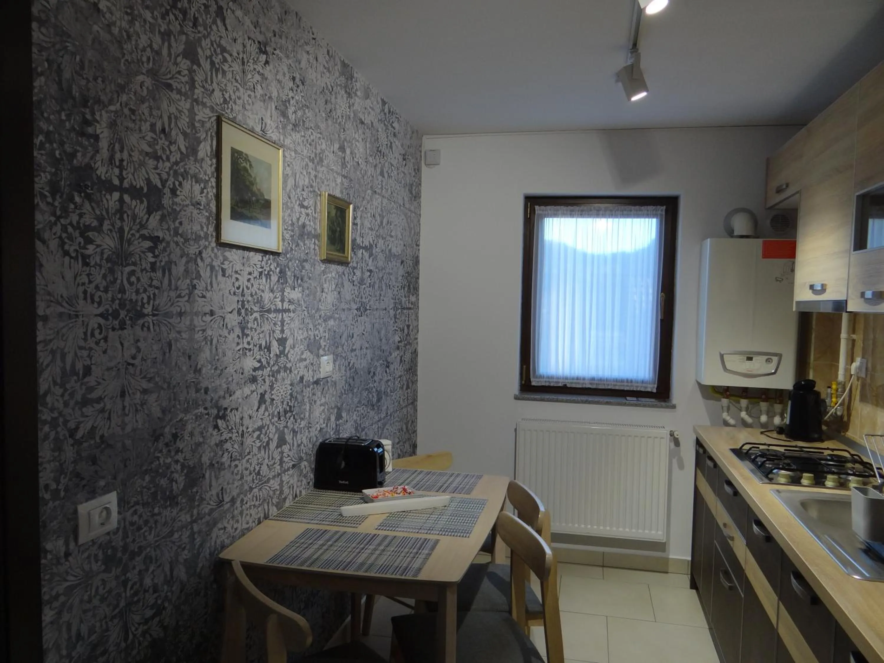 kitchen in Rose Residence