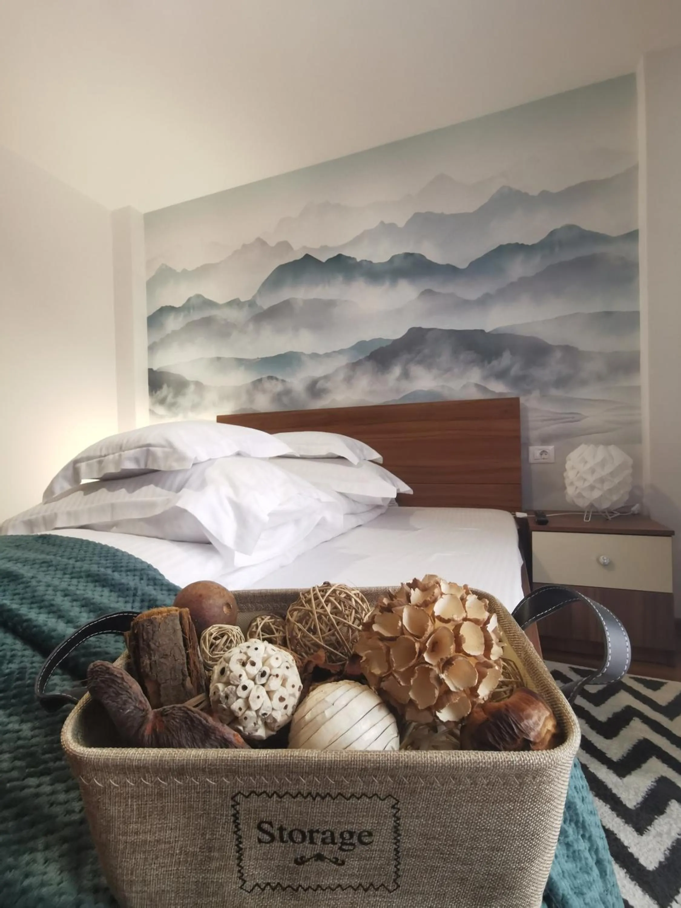 Bedroom, Bed in Rose Residence