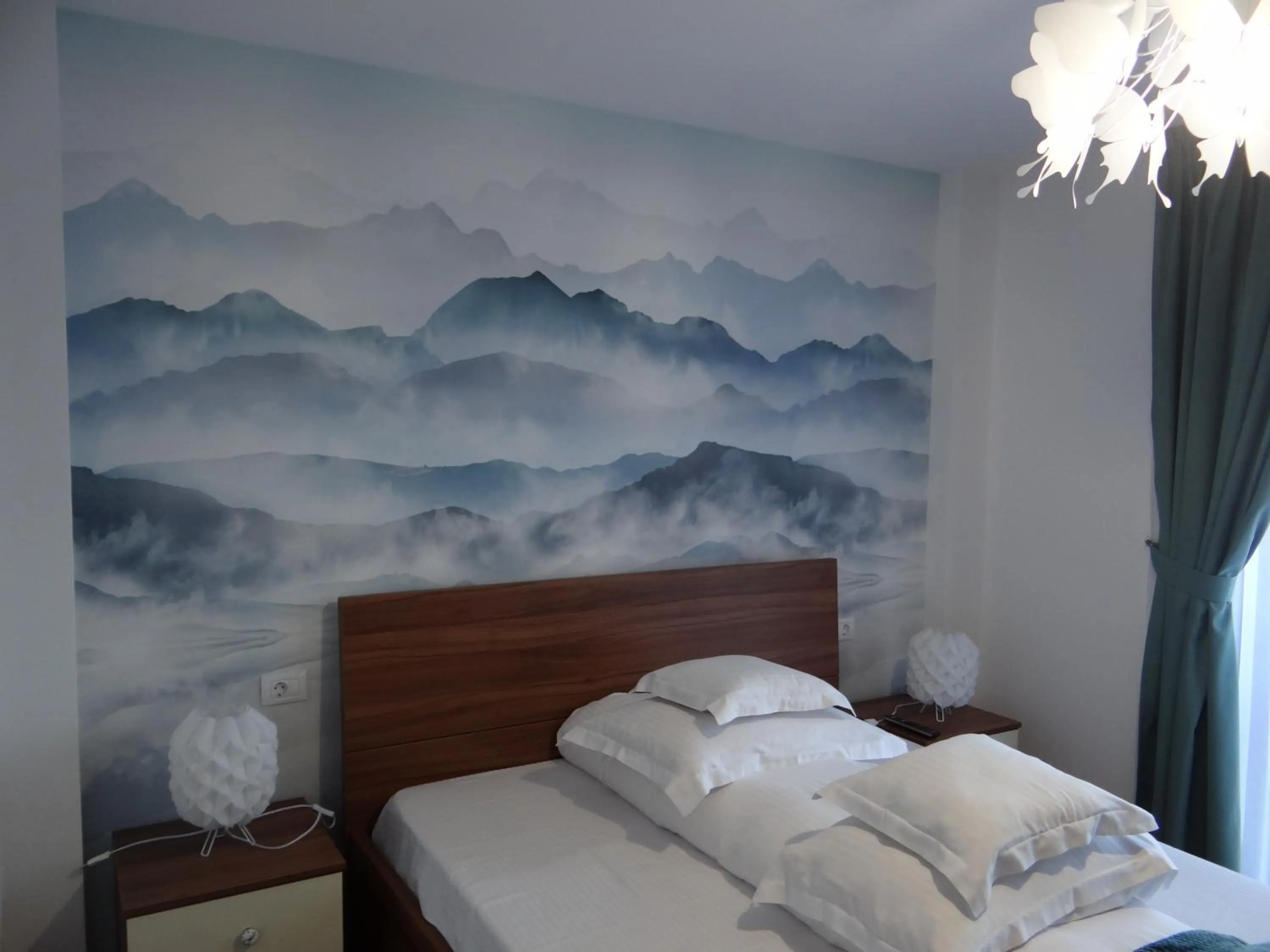 Bedroom, Bed in Rose Residence