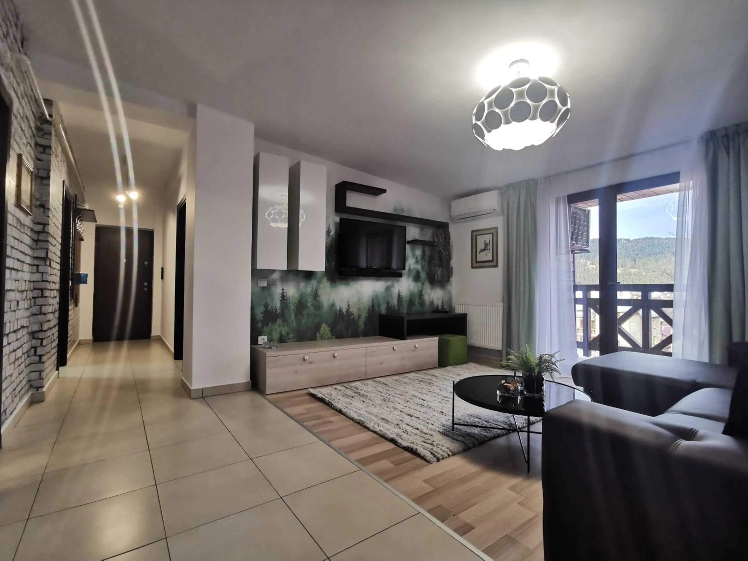 Living room in Rose Residence
