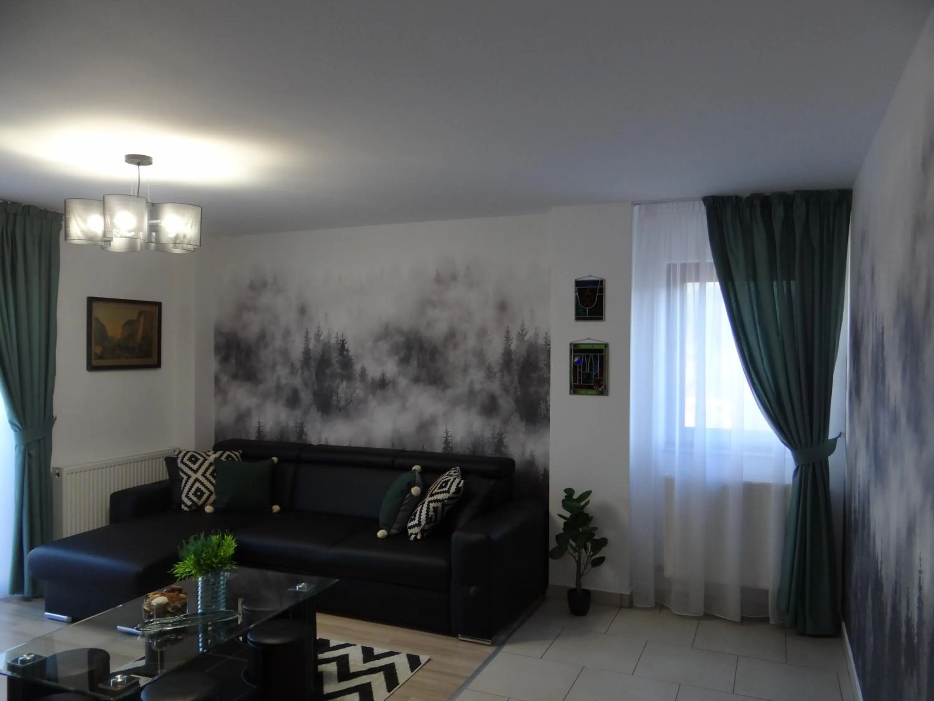 Living room in Rose Residence