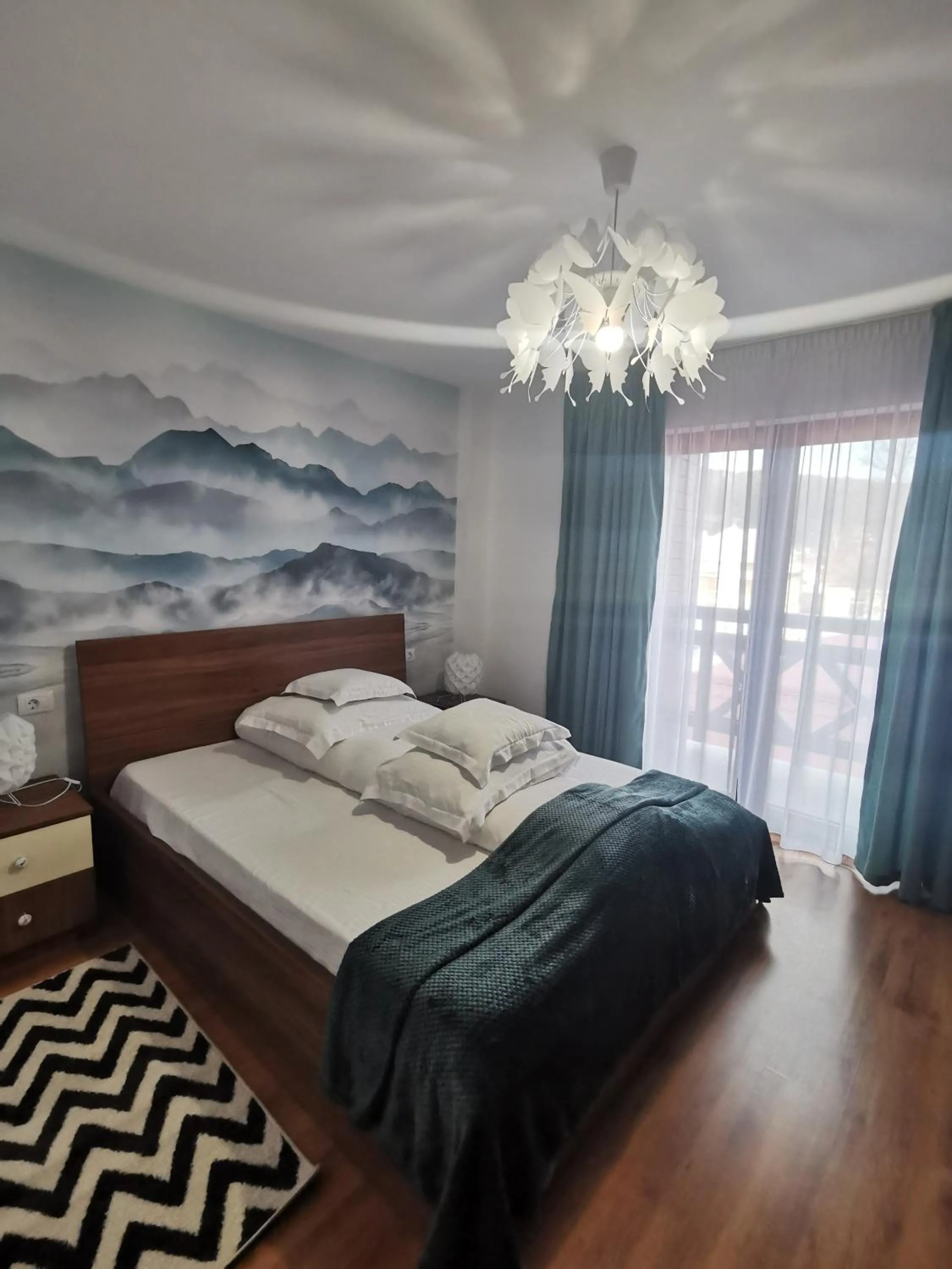 Bedroom, Bed in Rose Residence