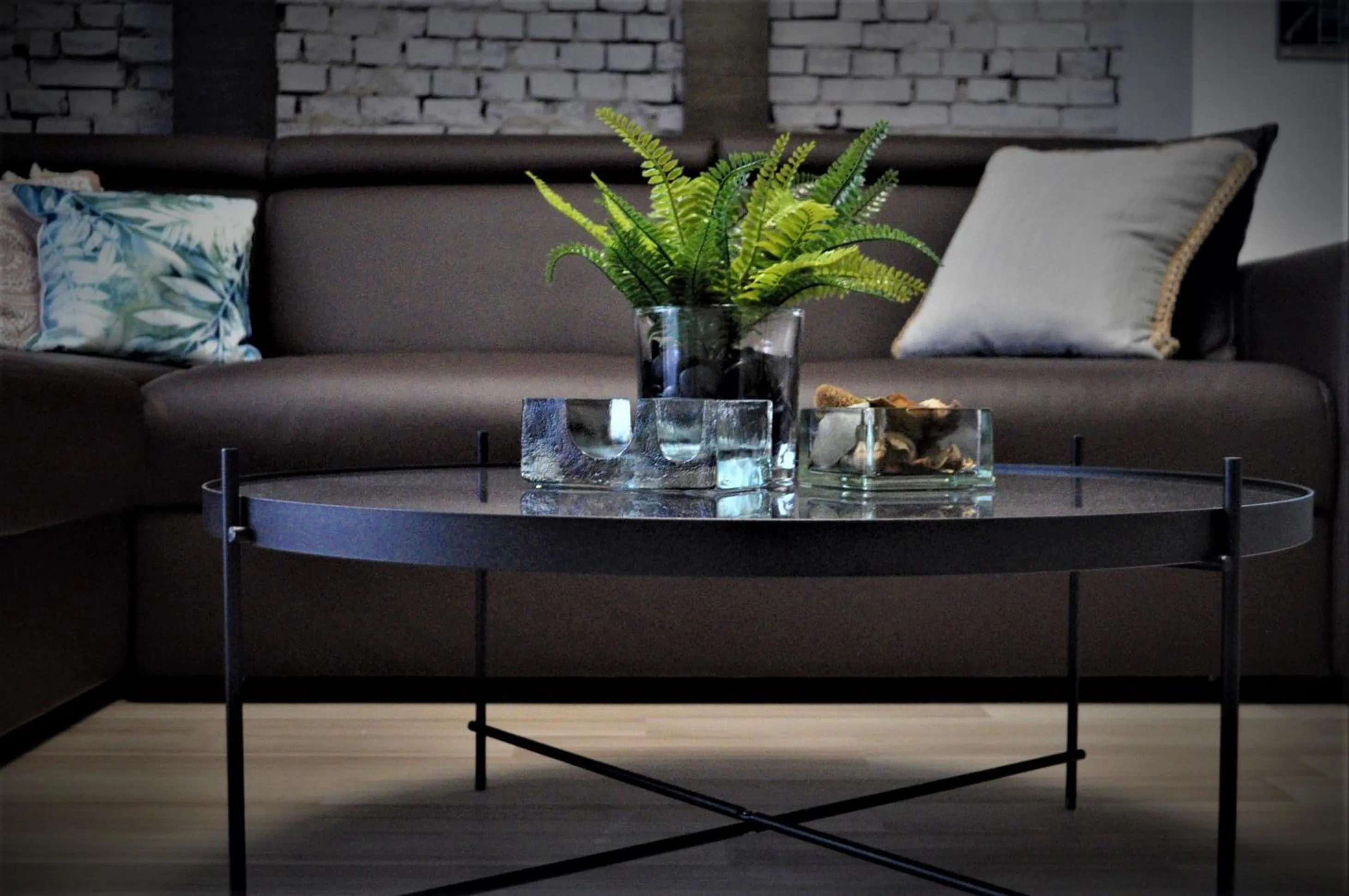 Living room in Rose Residence