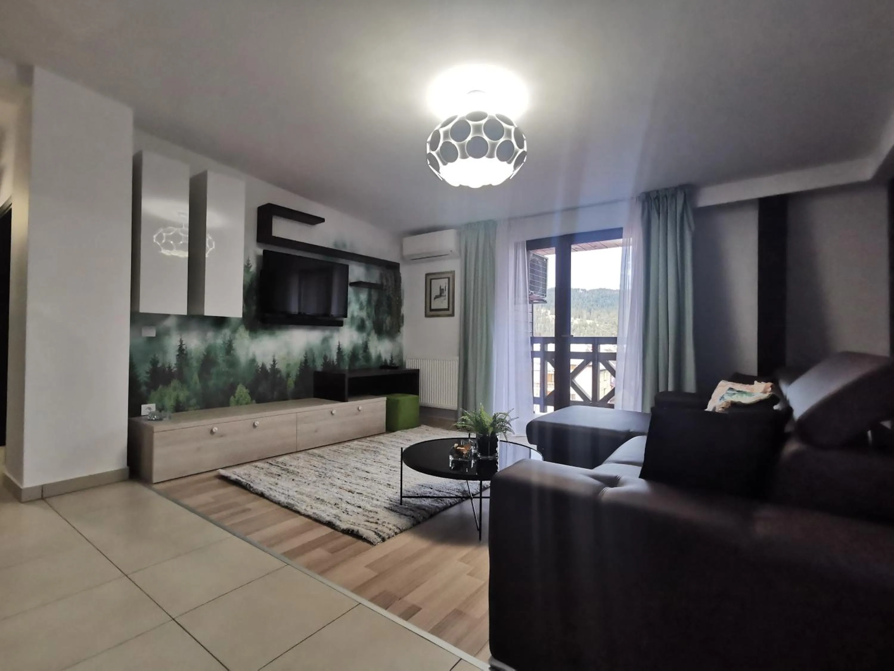 Living room in Rose Residence