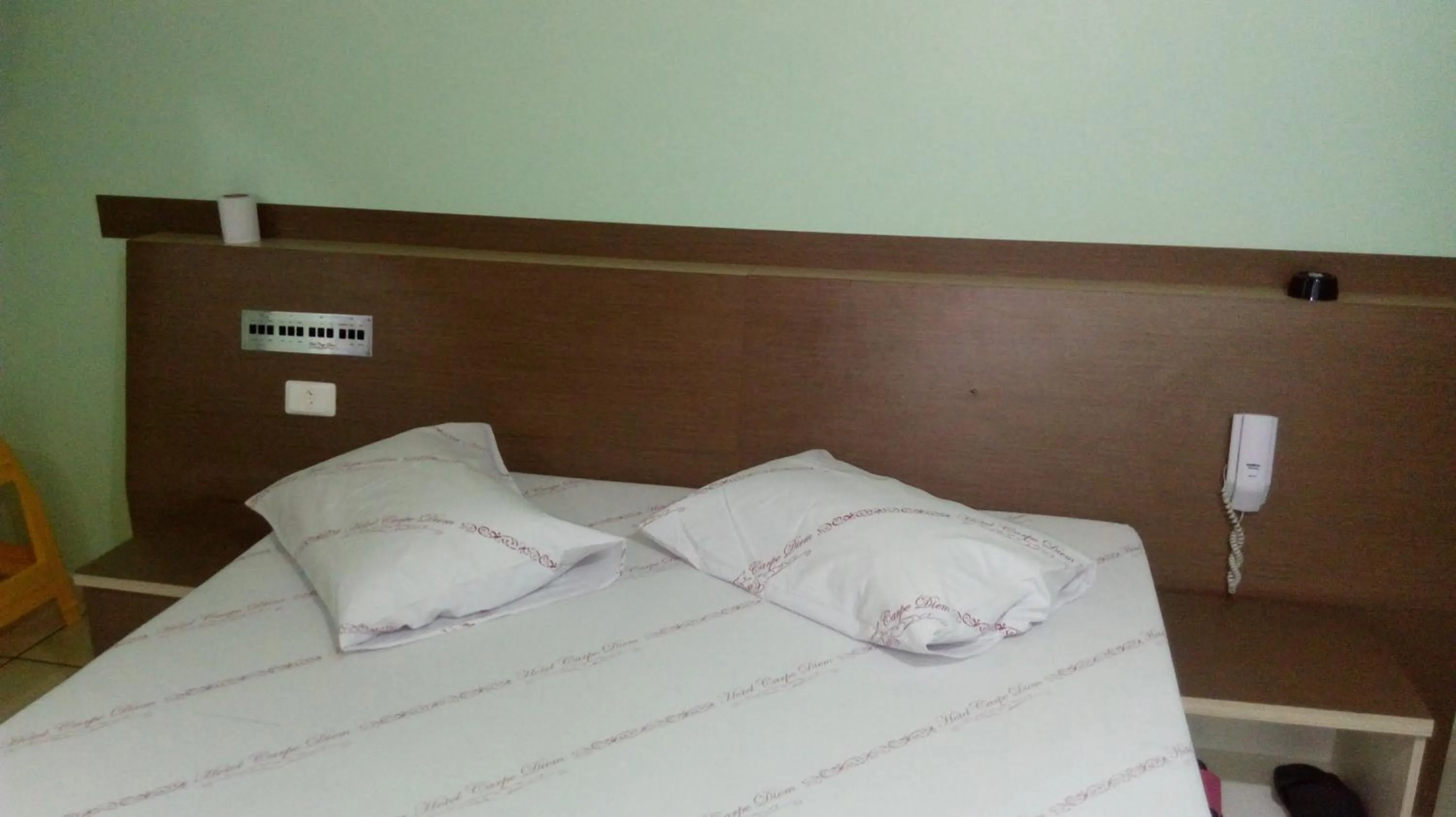 Bed in Hotel Carpe Diem