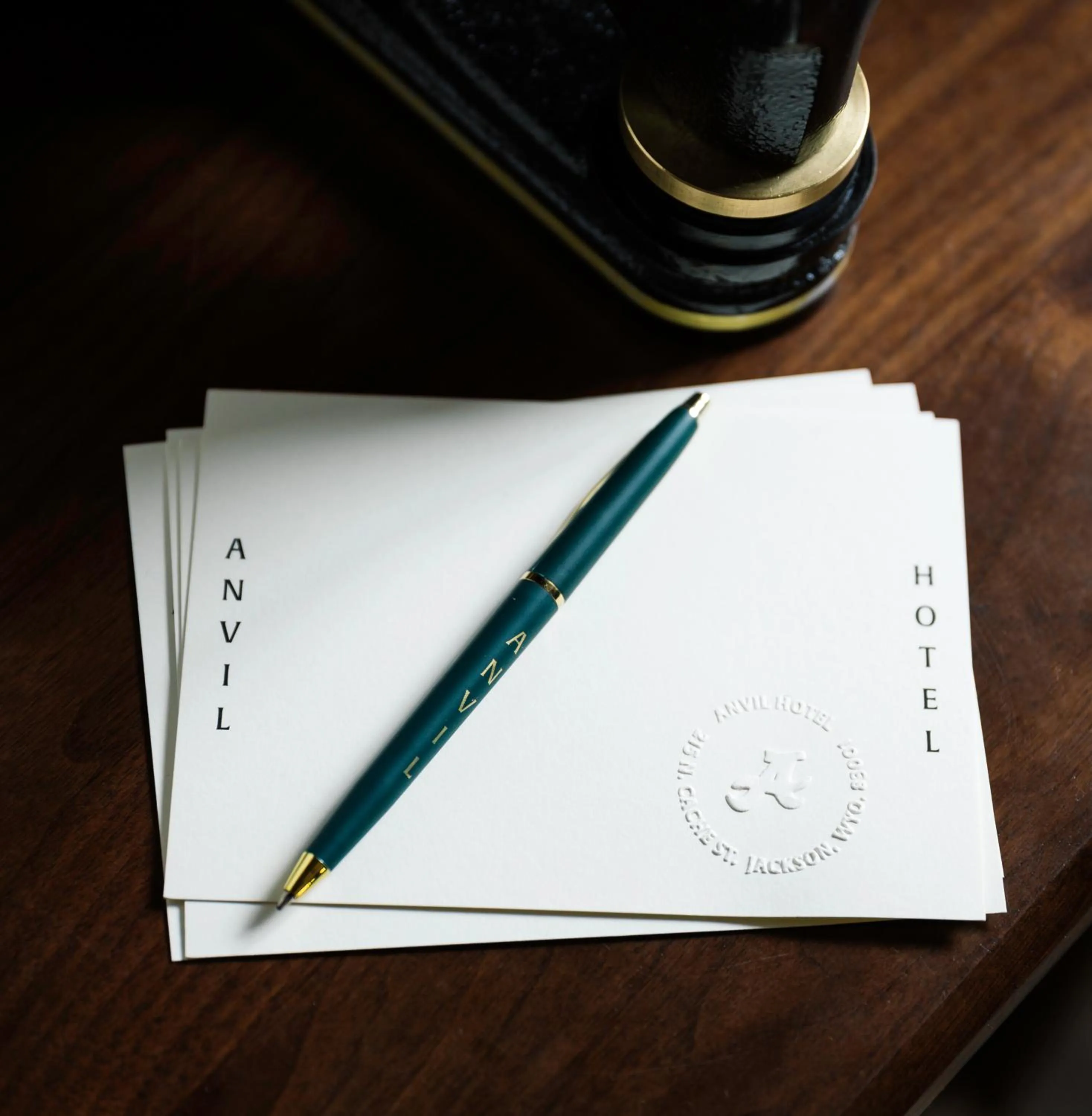 Decorative detail in Anvil Hotel