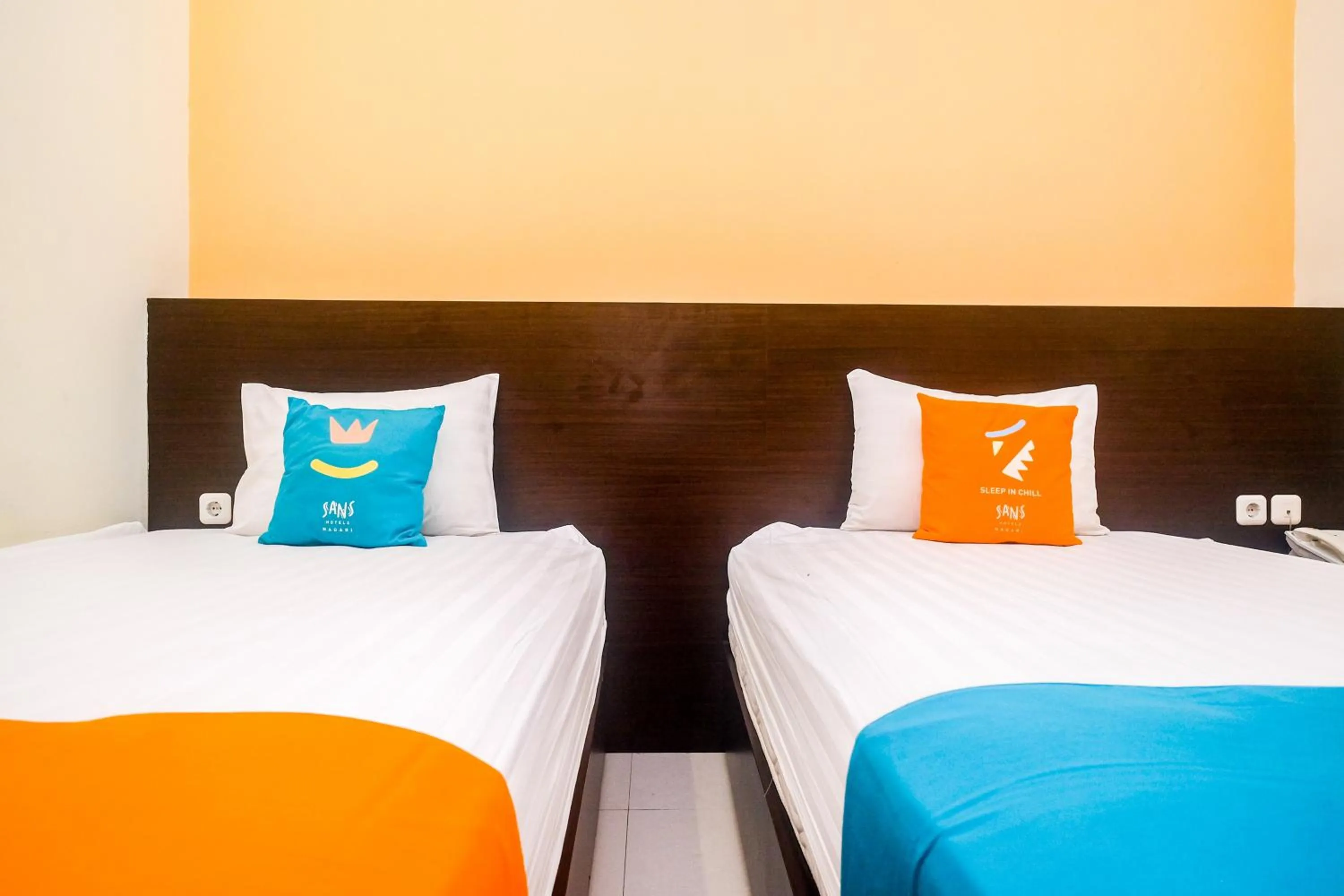 Bedroom, Bed in Sans Hotel Nagari Malioboro