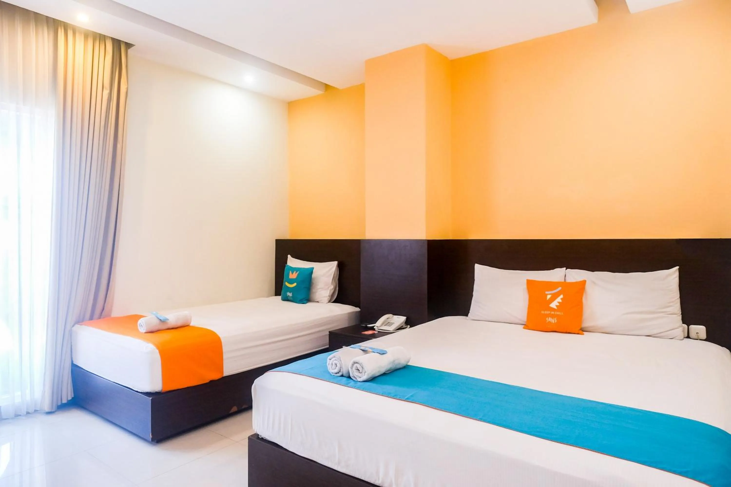 Bedroom, Bed in Sans Hotel Nagari Malioboro