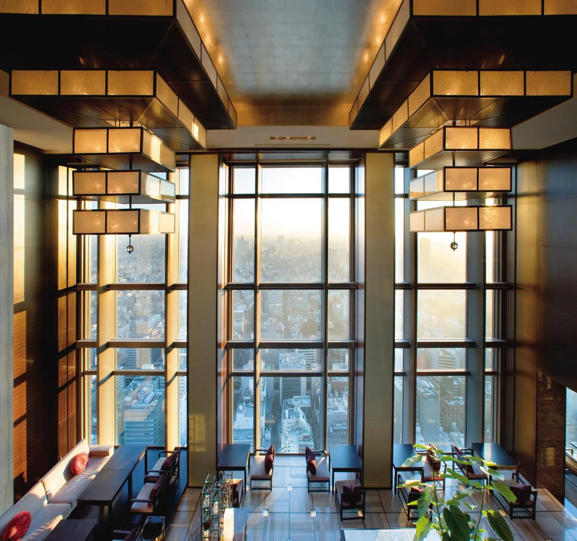 Lobby or reception in Mandarin Oriental, Tokyo