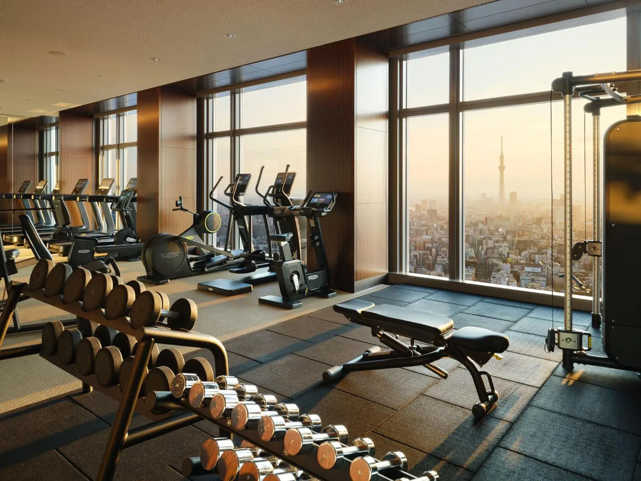 Fitness centre/facilities in Mandarin Oriental, Tokyo Fitness centre/facilities in Mandarin Oriental, Tokyo