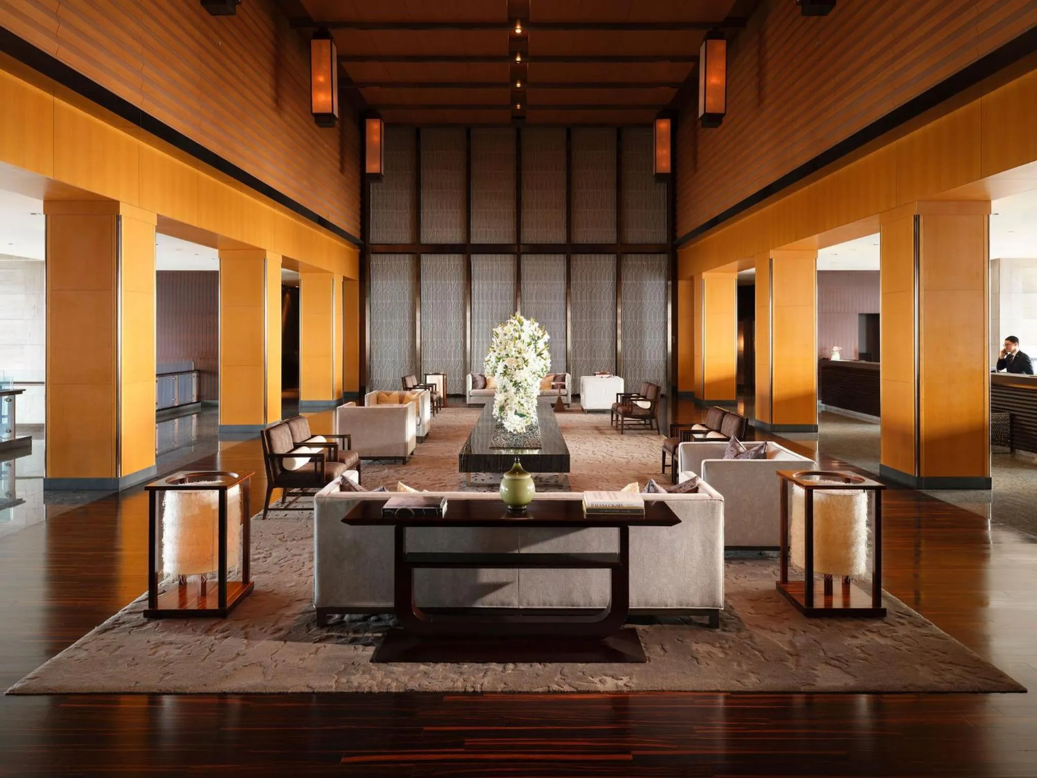 Lobby or reception in Mandarin Oriental, Tokyo