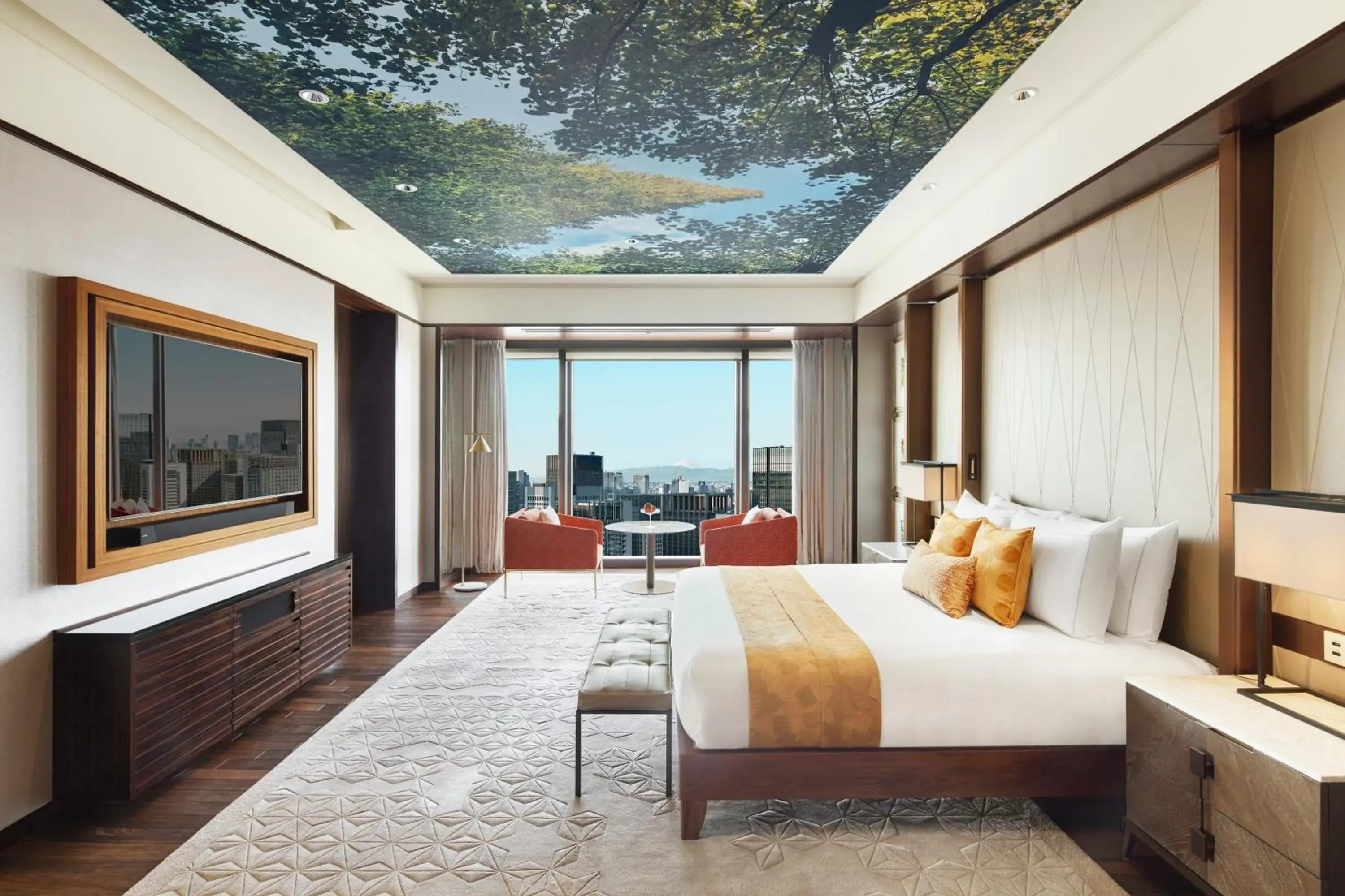 Bedroom, Bed in Mandarin Oriental, Tokyo Bedroom, Bed in Mandarin Oriental, Tokyo