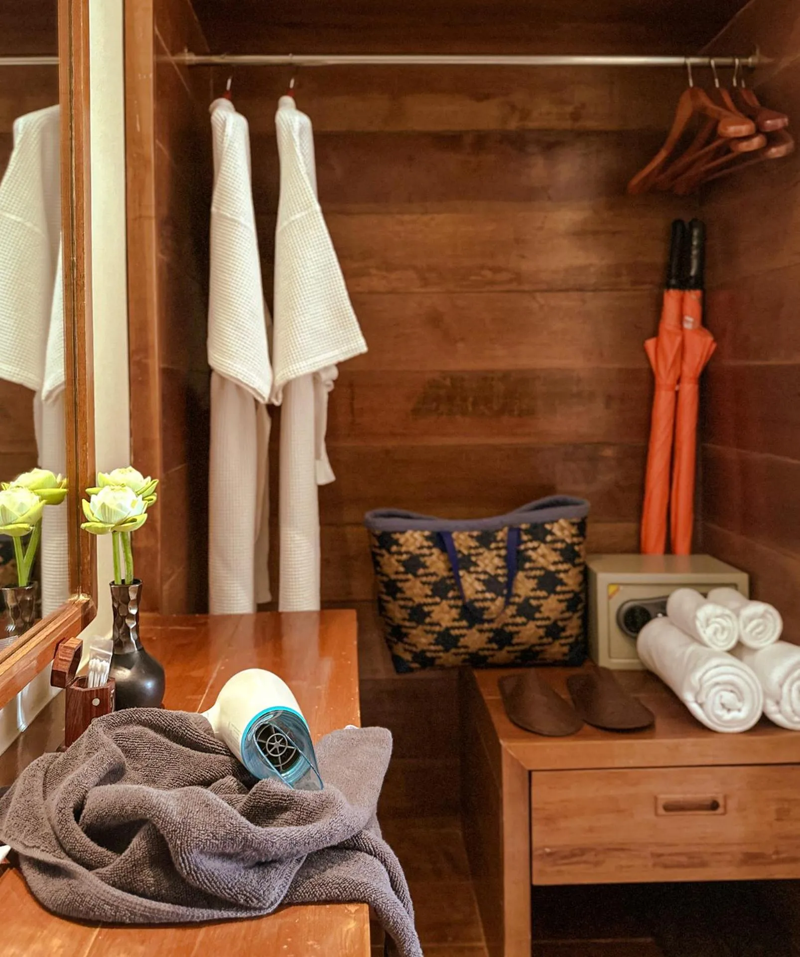 towels in Korsiri Pool Villas