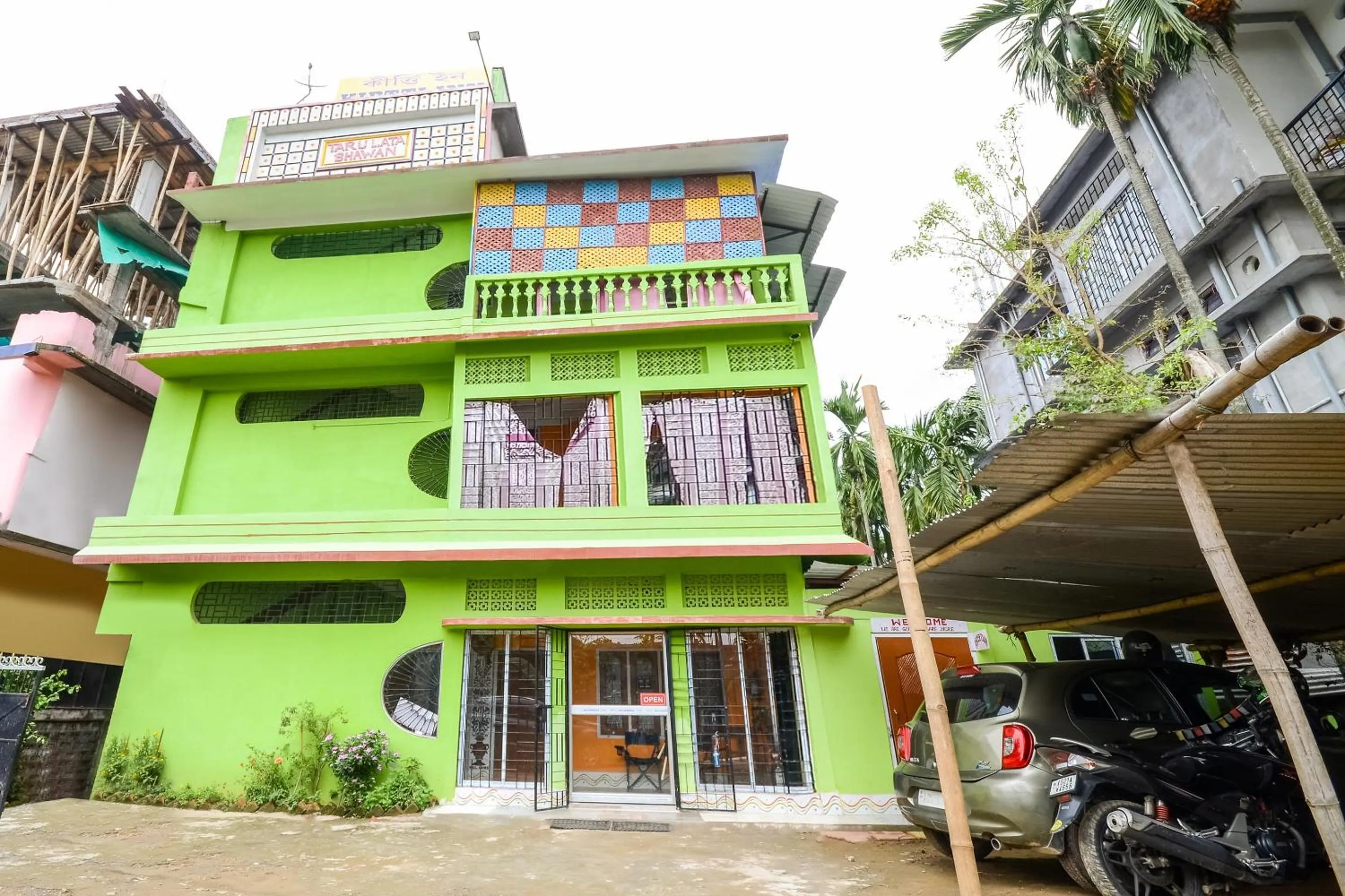 Facade/entrance in Hotel O Kirtti Inn