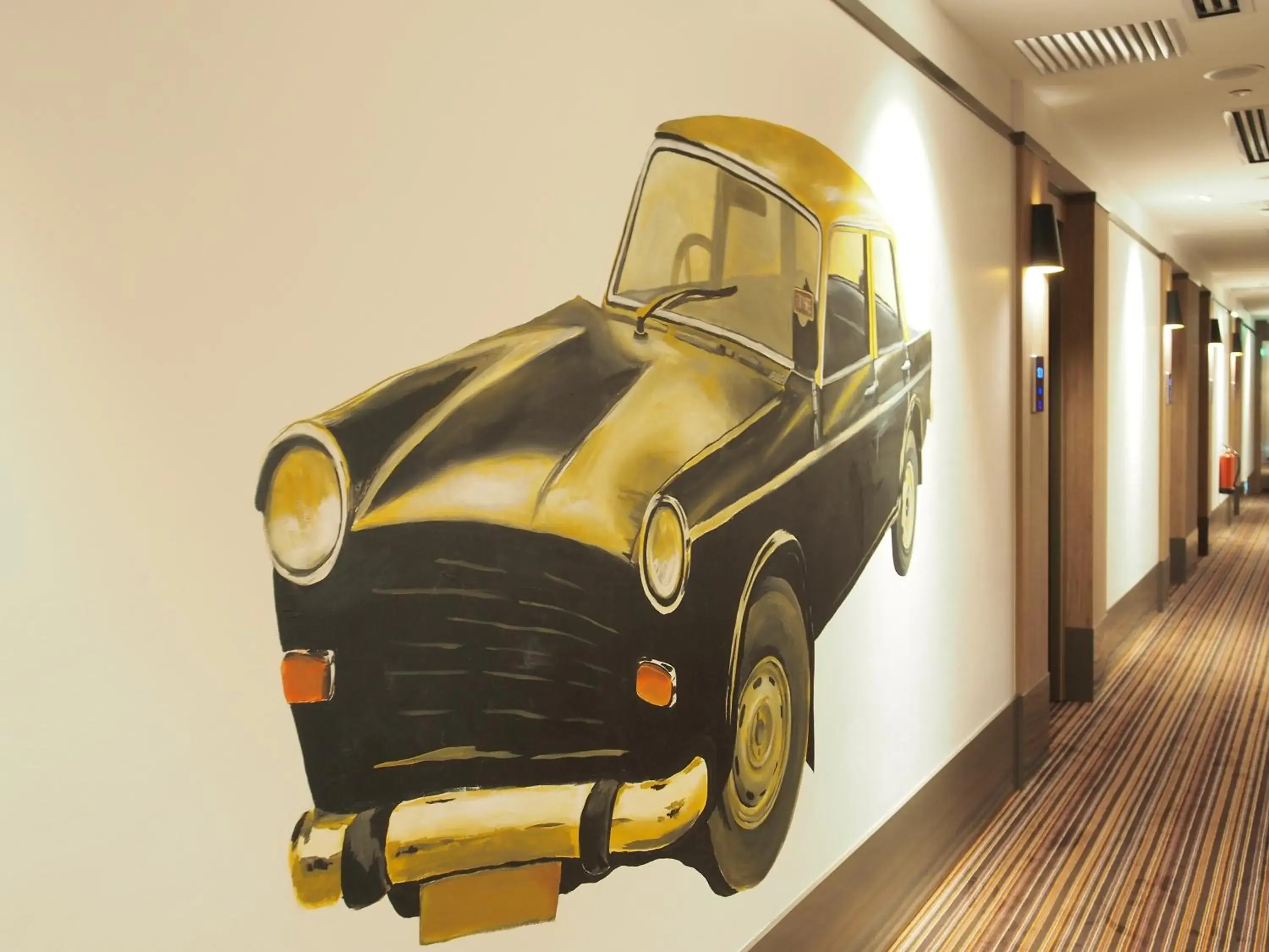 Property building in Aqueen Heritage Hotel Little India Property building in Aqueen Heritage Hotel Little India