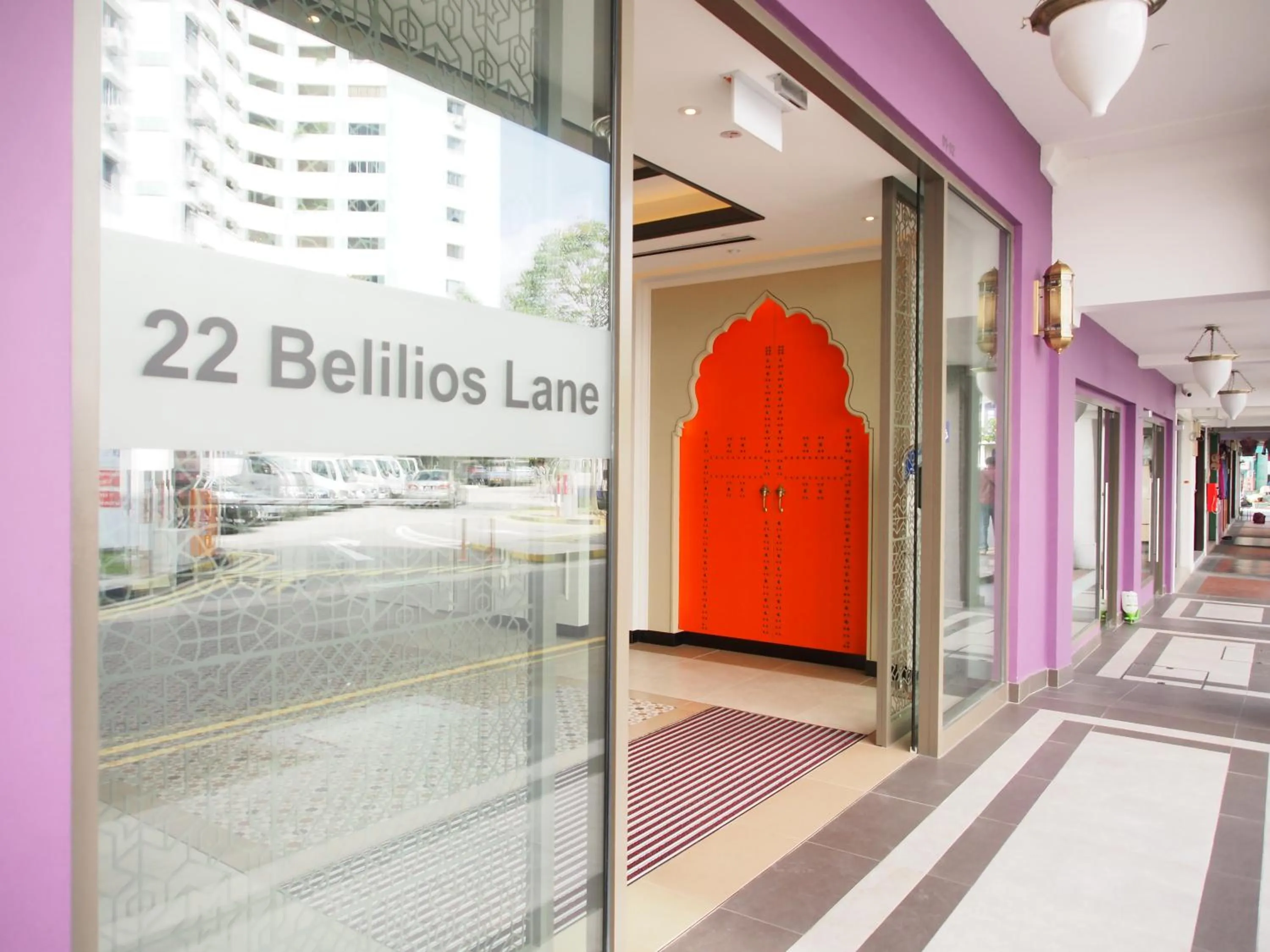 Facade/entrance in Aqueen Heritage Hotel Little India