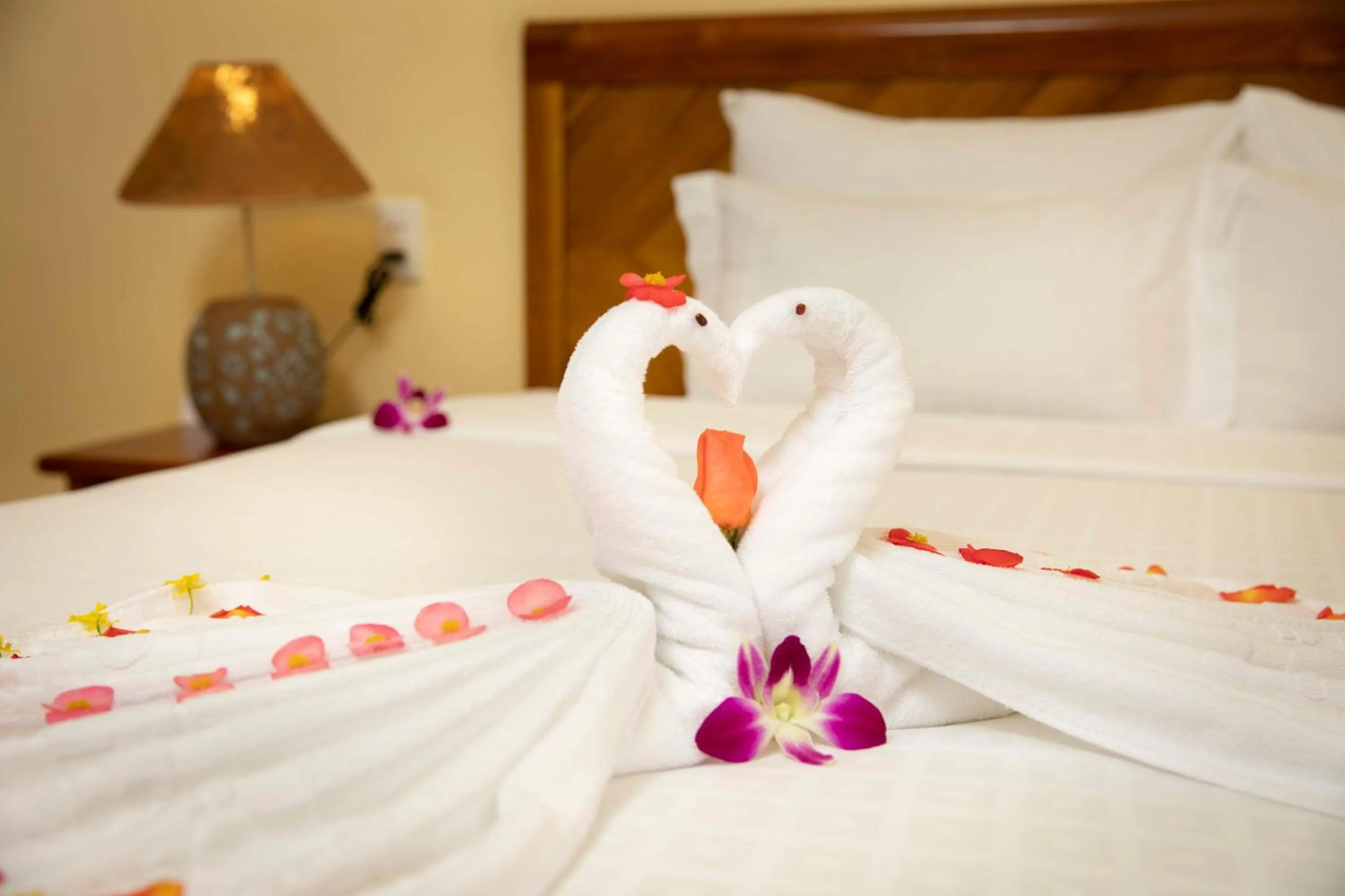 Bed in Terracotta Resort & Spa