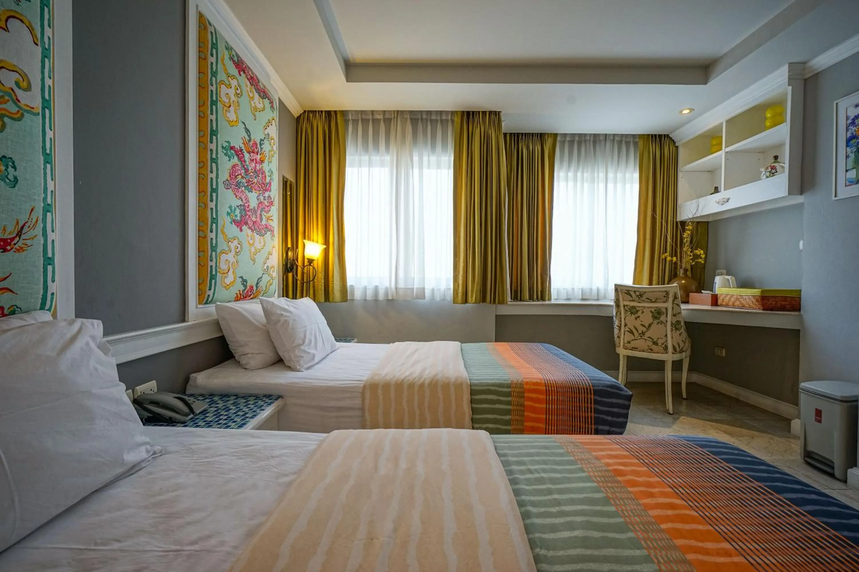 Bed in At Pingnakorn Nimman Hotel