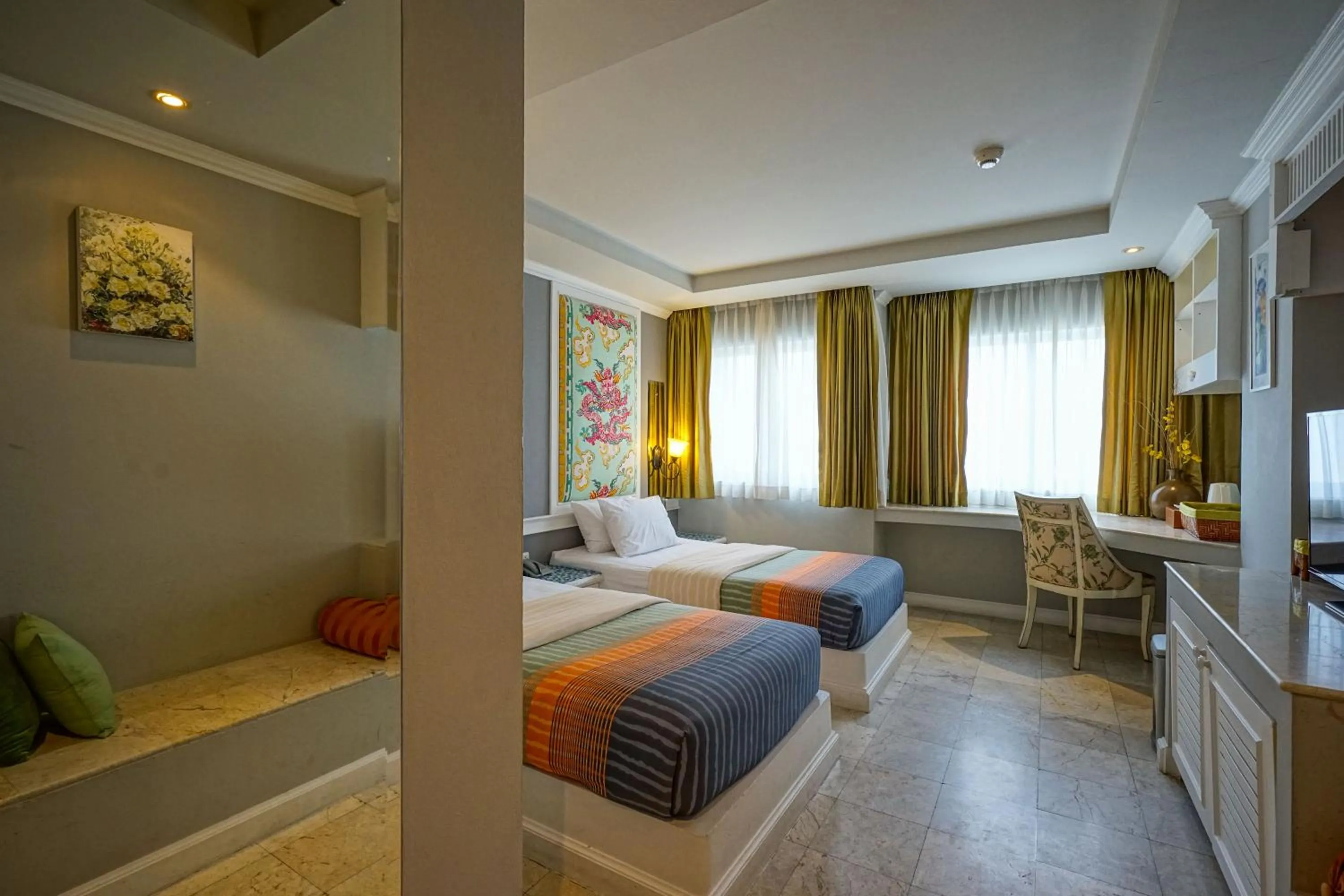 Bed in At Pingnakorn Nimman Hotel