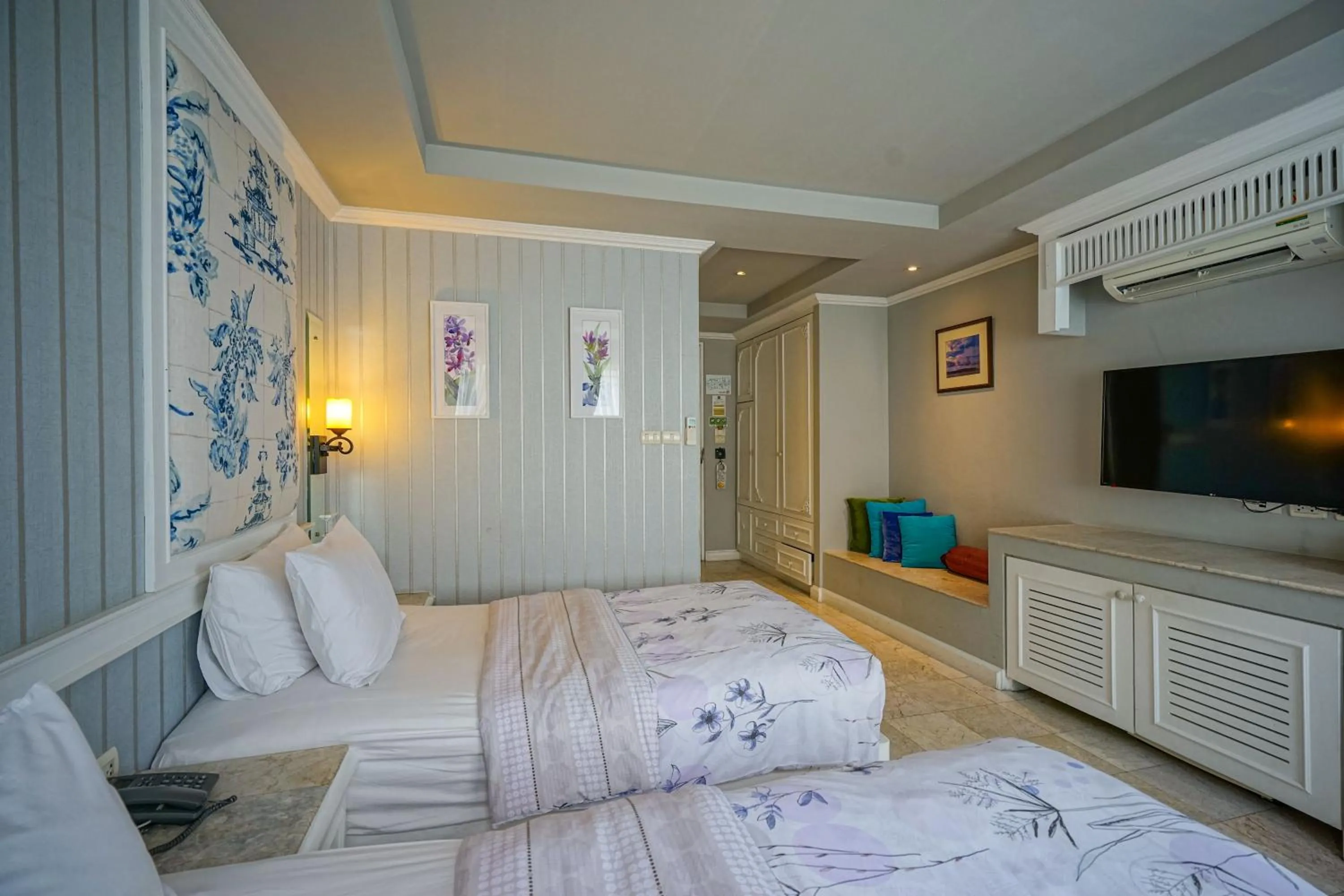 Bed in At Pingnakorn Nimman Hotel