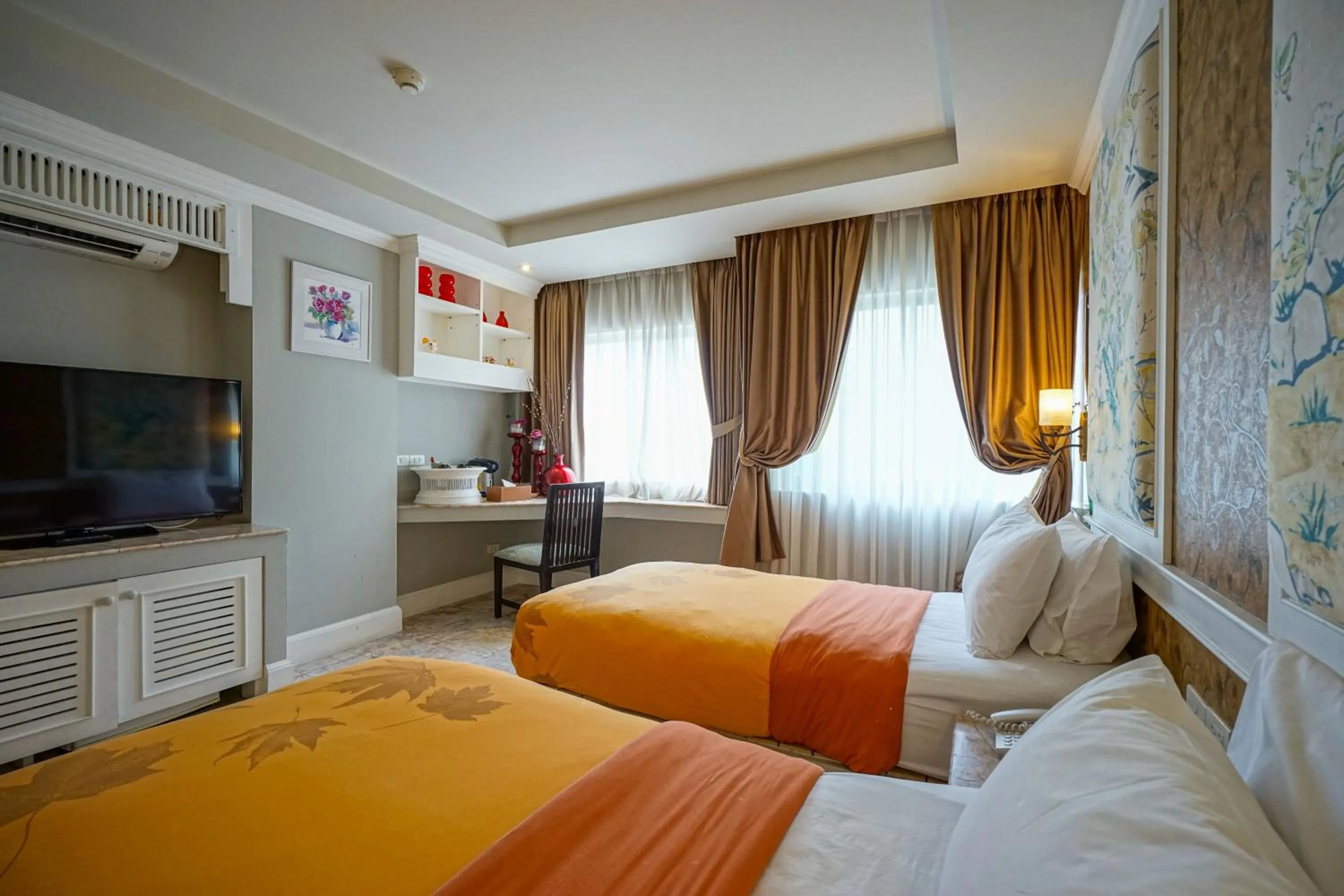Bed in At Pingnakorn Nimman Hotel