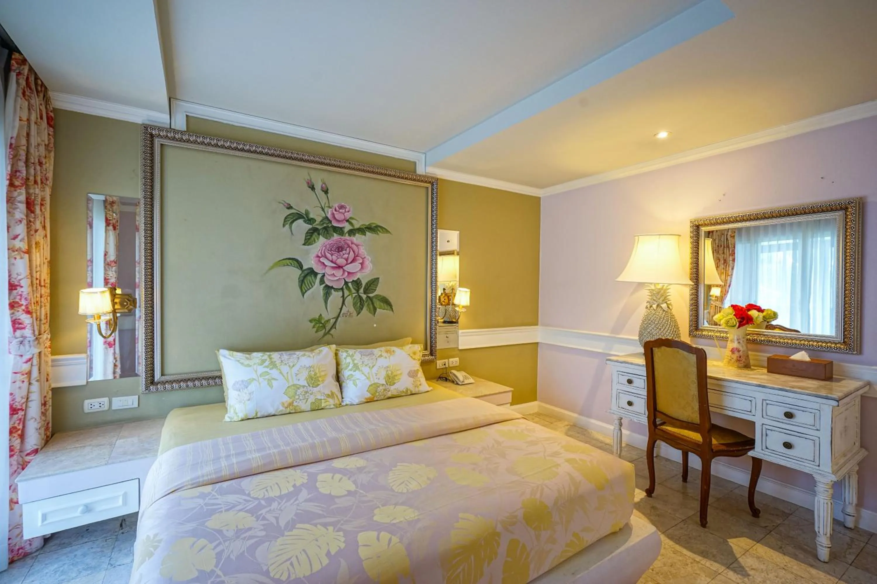 Bed in At Pingnakorn Nimman Hotel