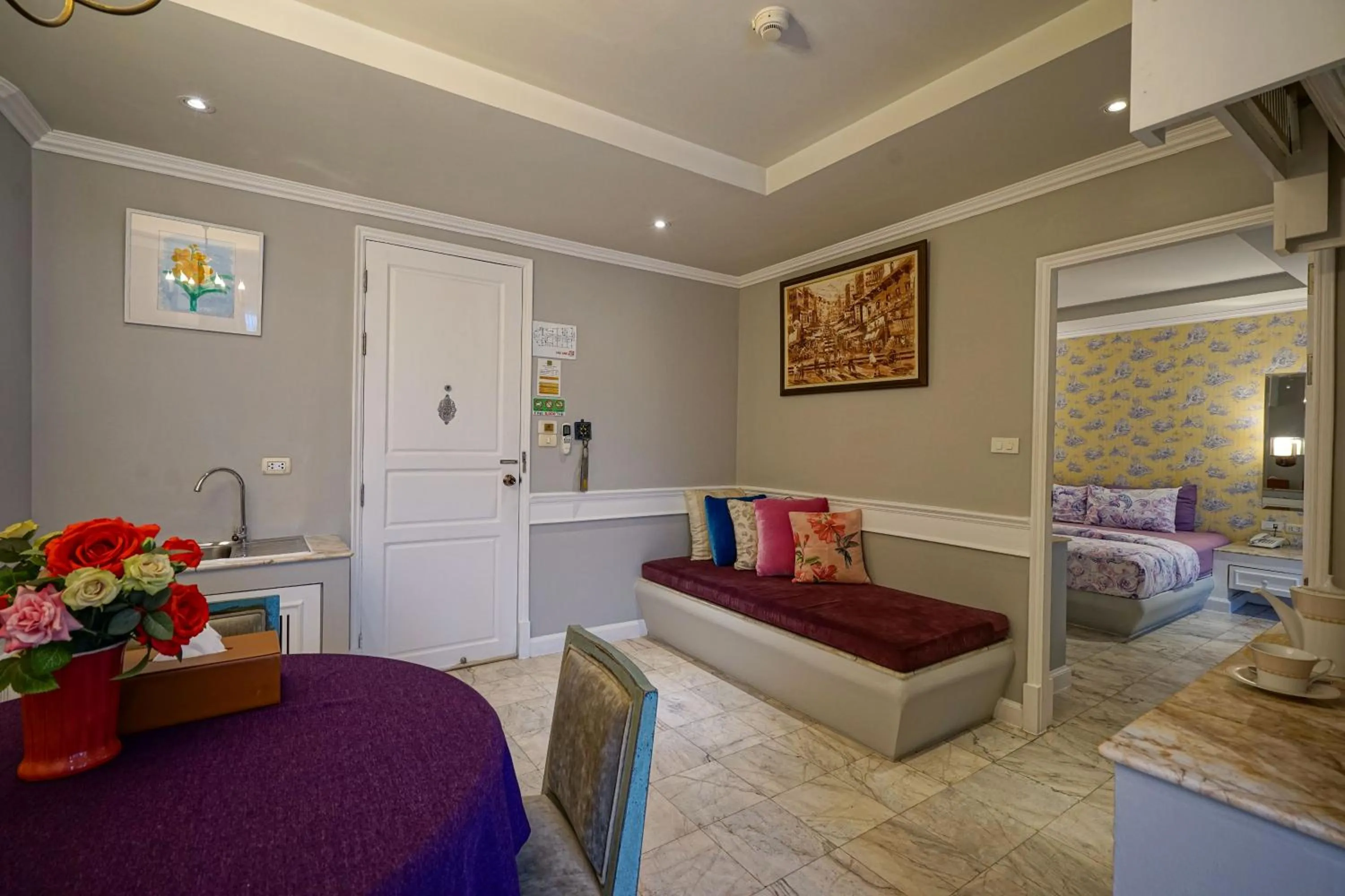 Bed in At Pingnakorn Nimman Hotel