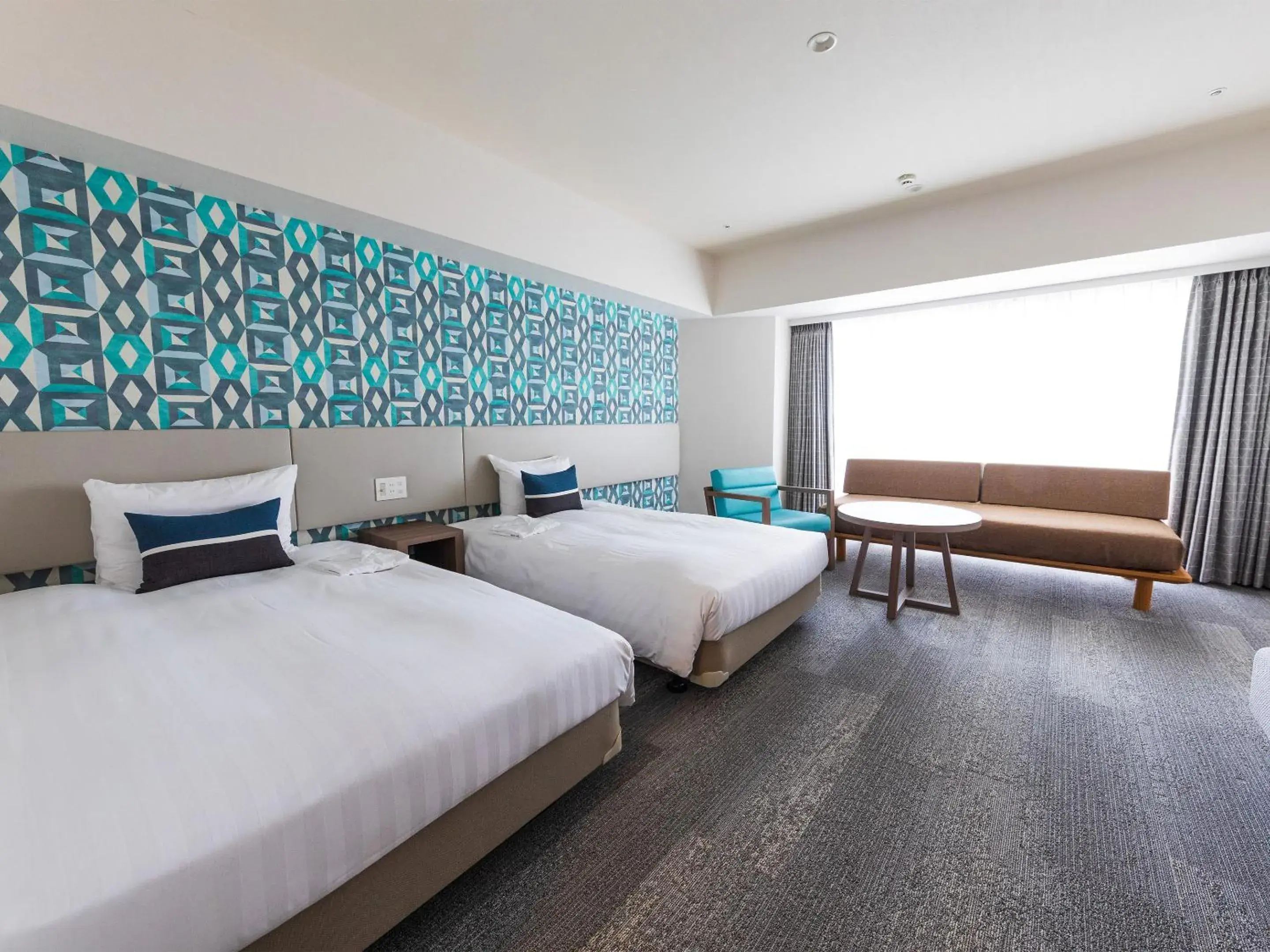 Bed in Okinawa Grand Mer Resort Bed in Okinawa Grand Mer Resort