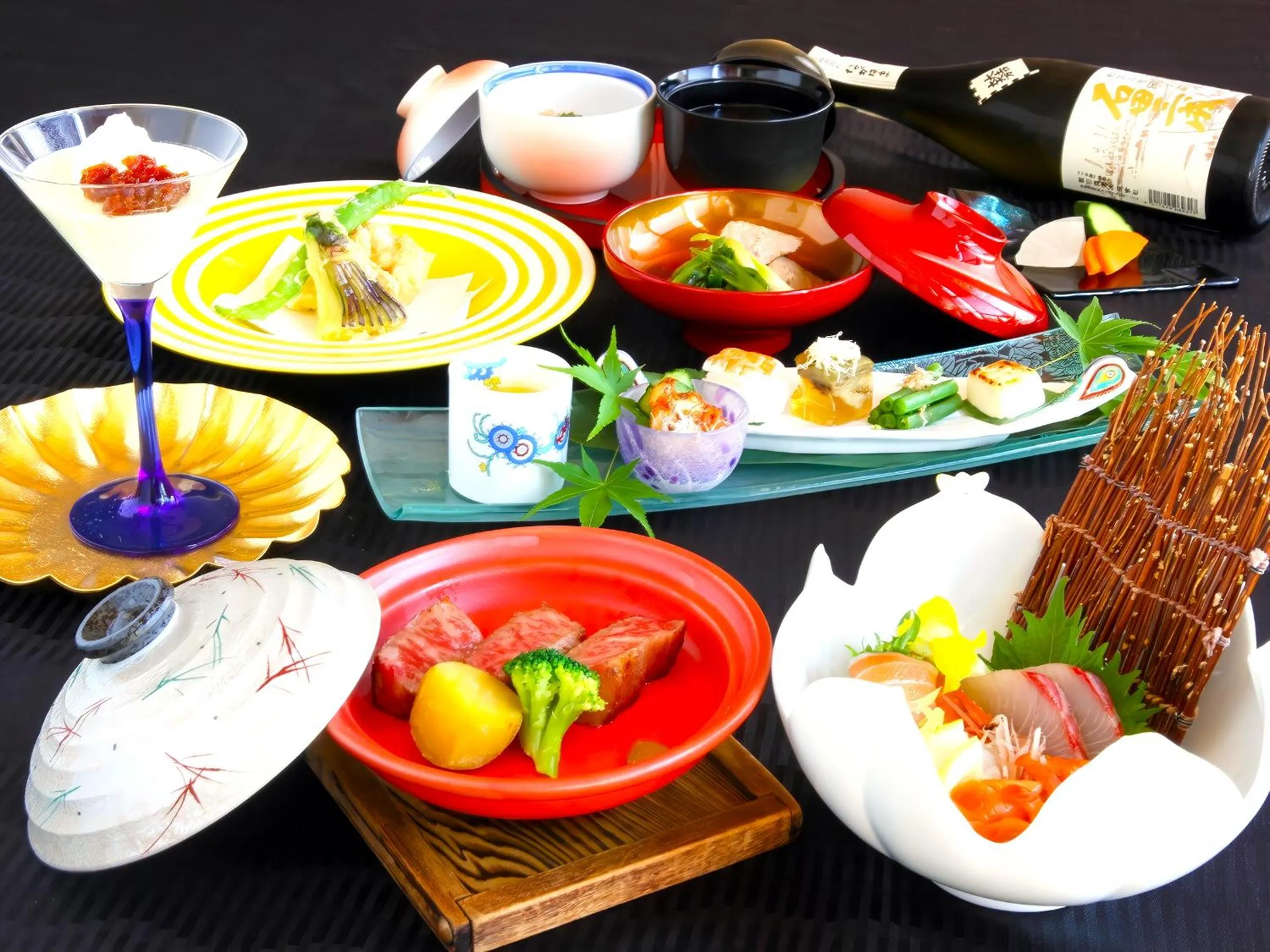 Dinner in Kitabiwako Hotel Grazie