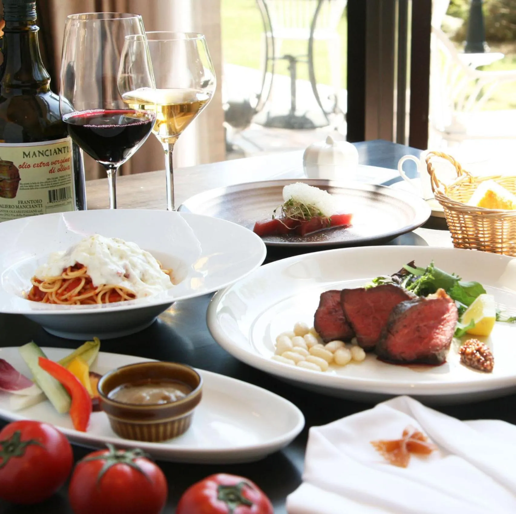 Food in Kitabiwako Hotel Grazie