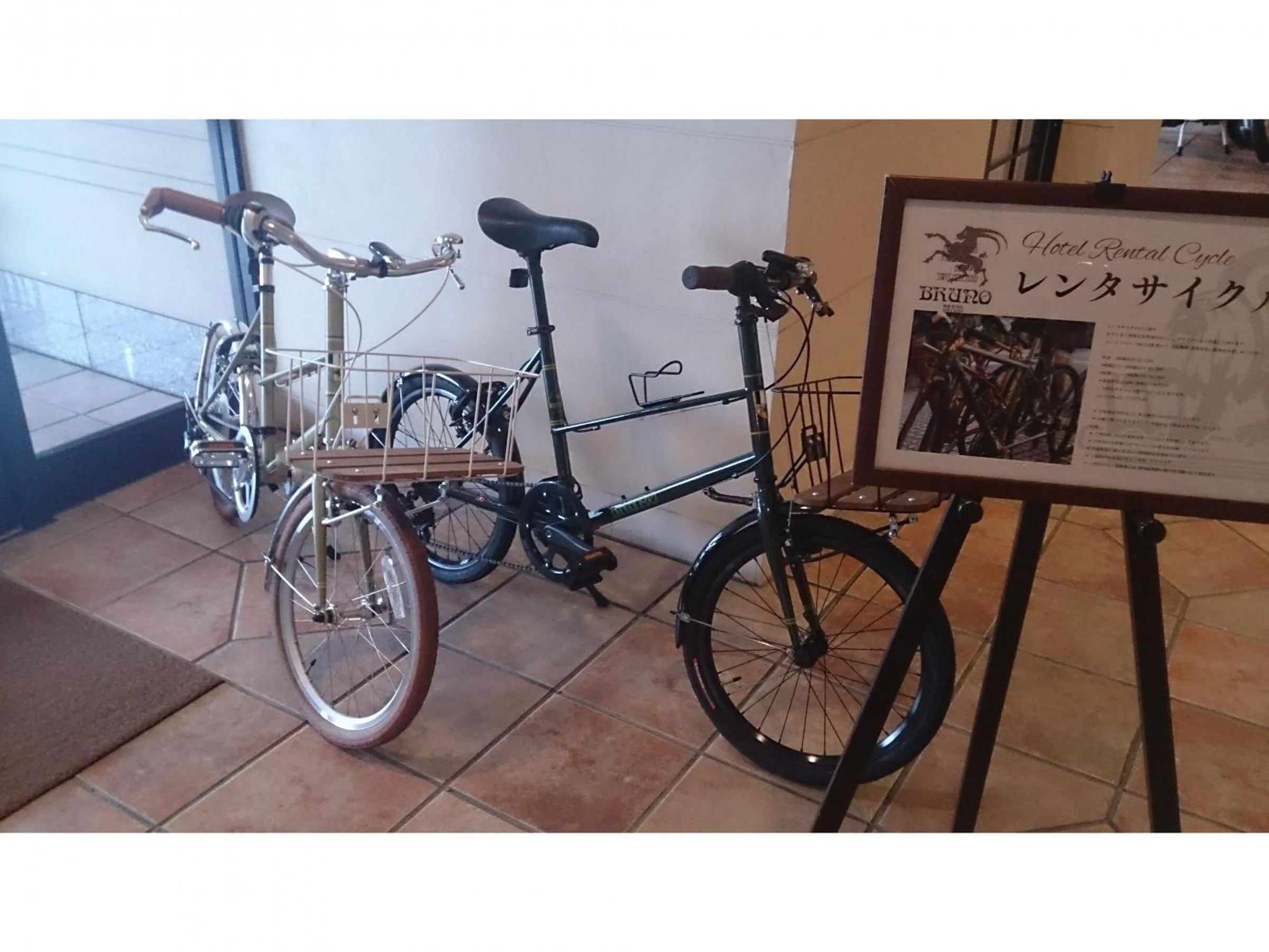 Cycling in Kitabiwako Hotel Grazie