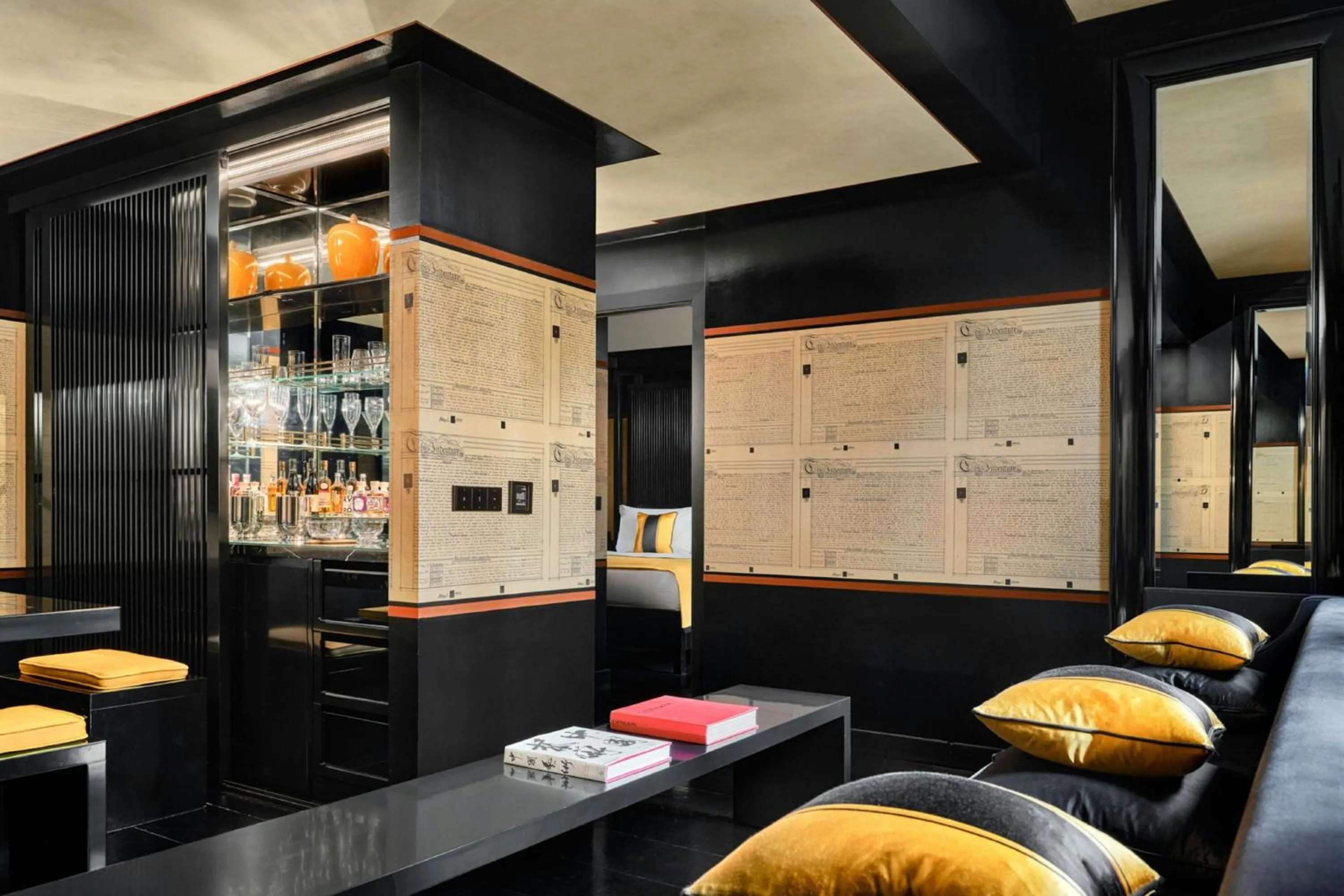 Living room in Duxton Reserve Singapore, Autograph Collection