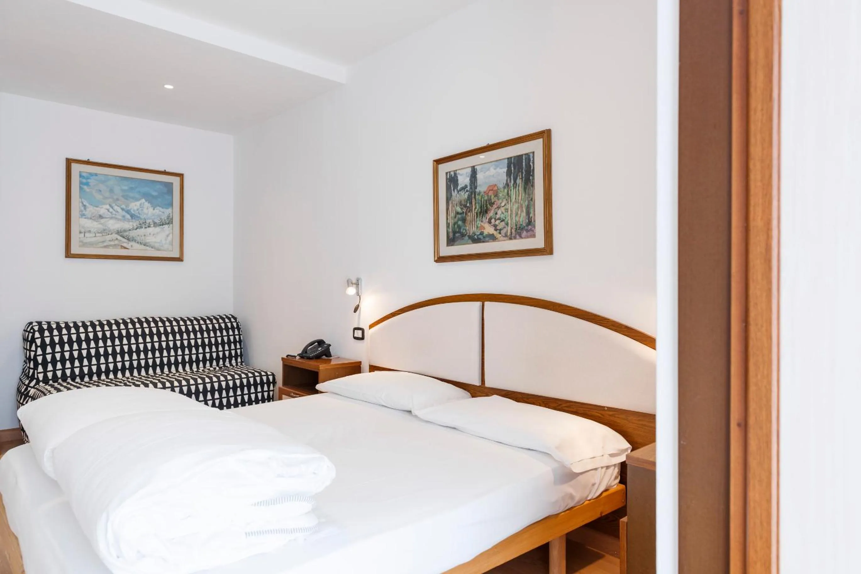 Bed in Hotel Sole Holiday