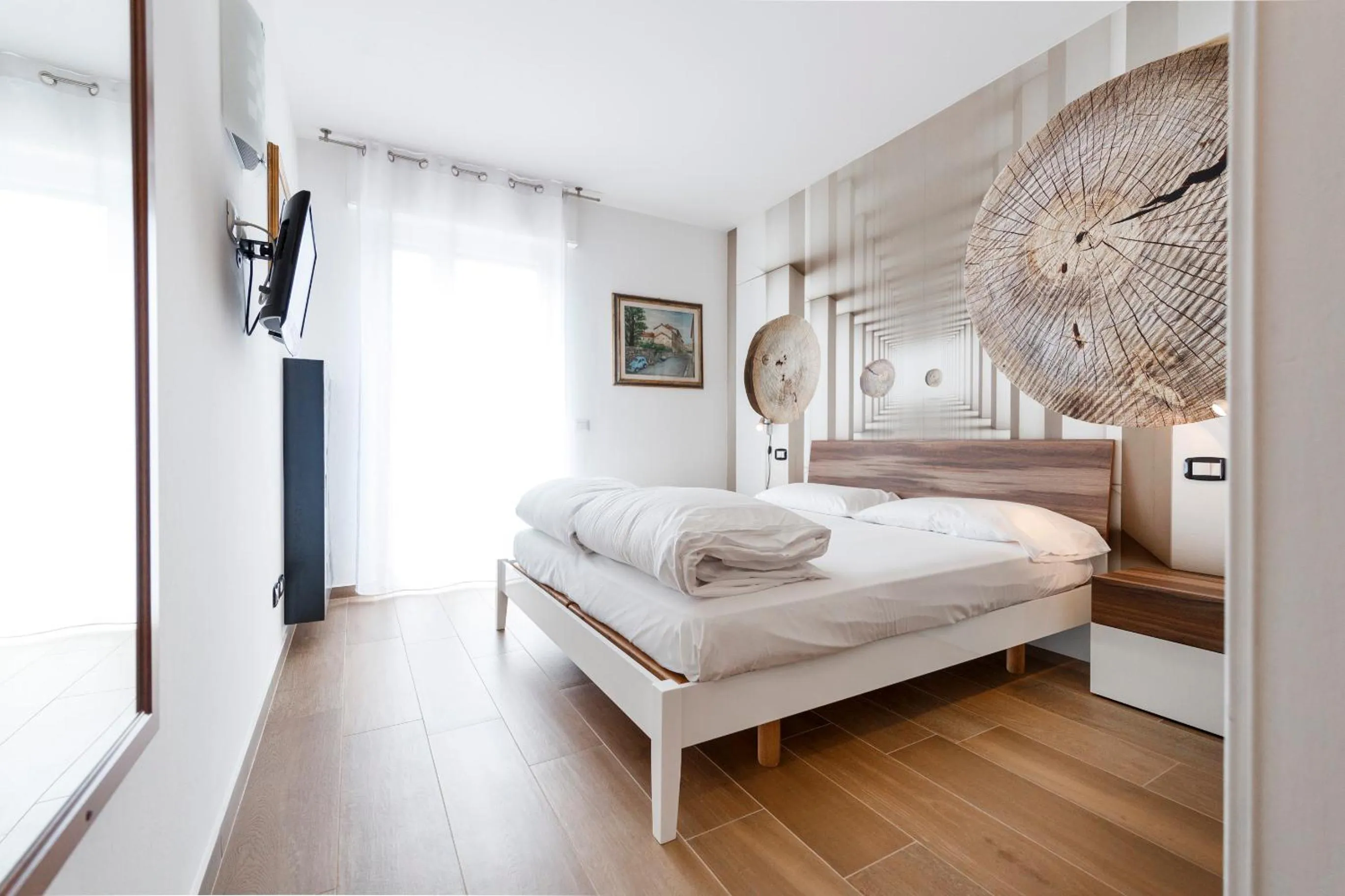 Bed in Hotel Sole Holiday