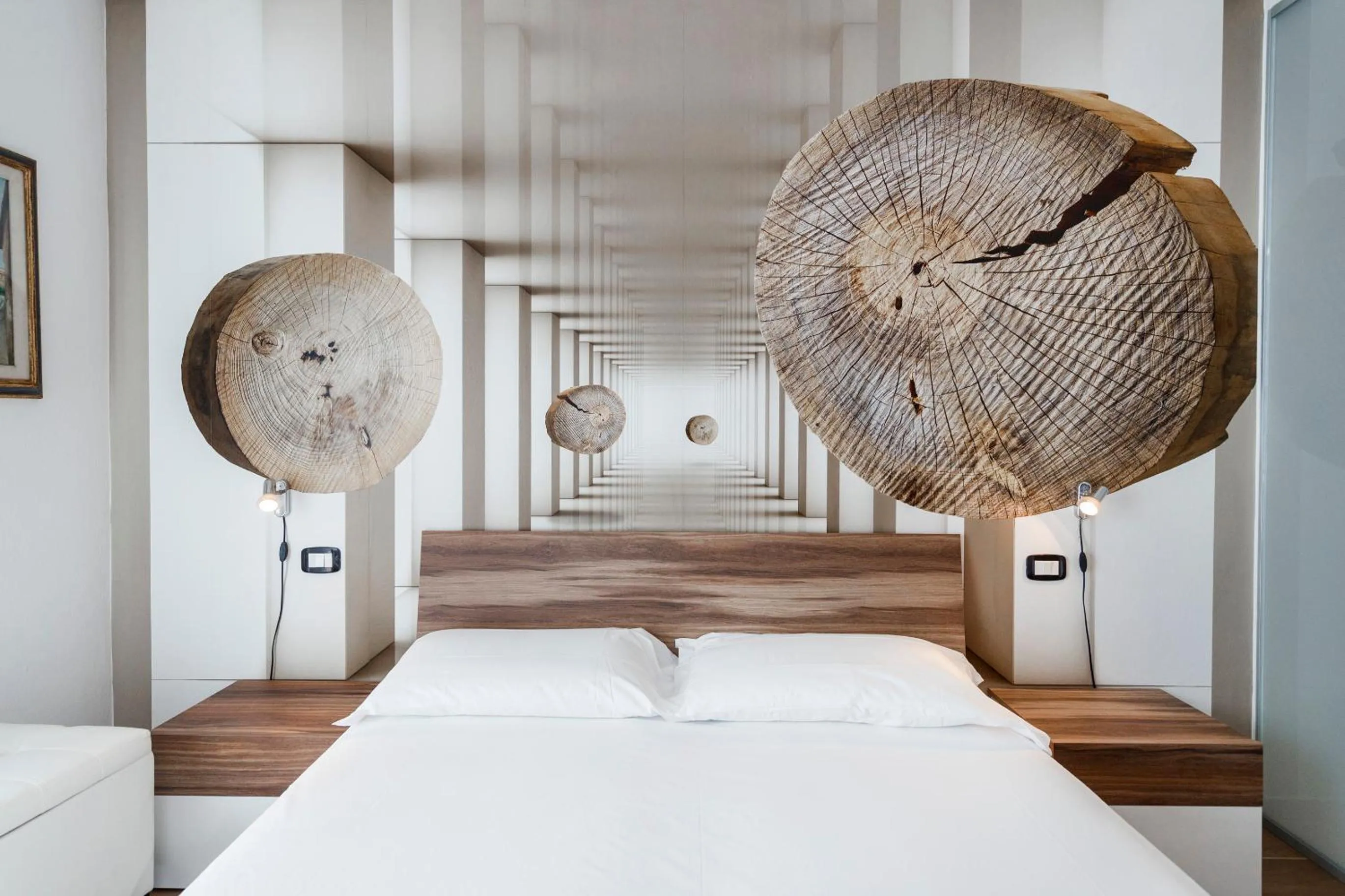 Bed in Hotel Sole Holiday