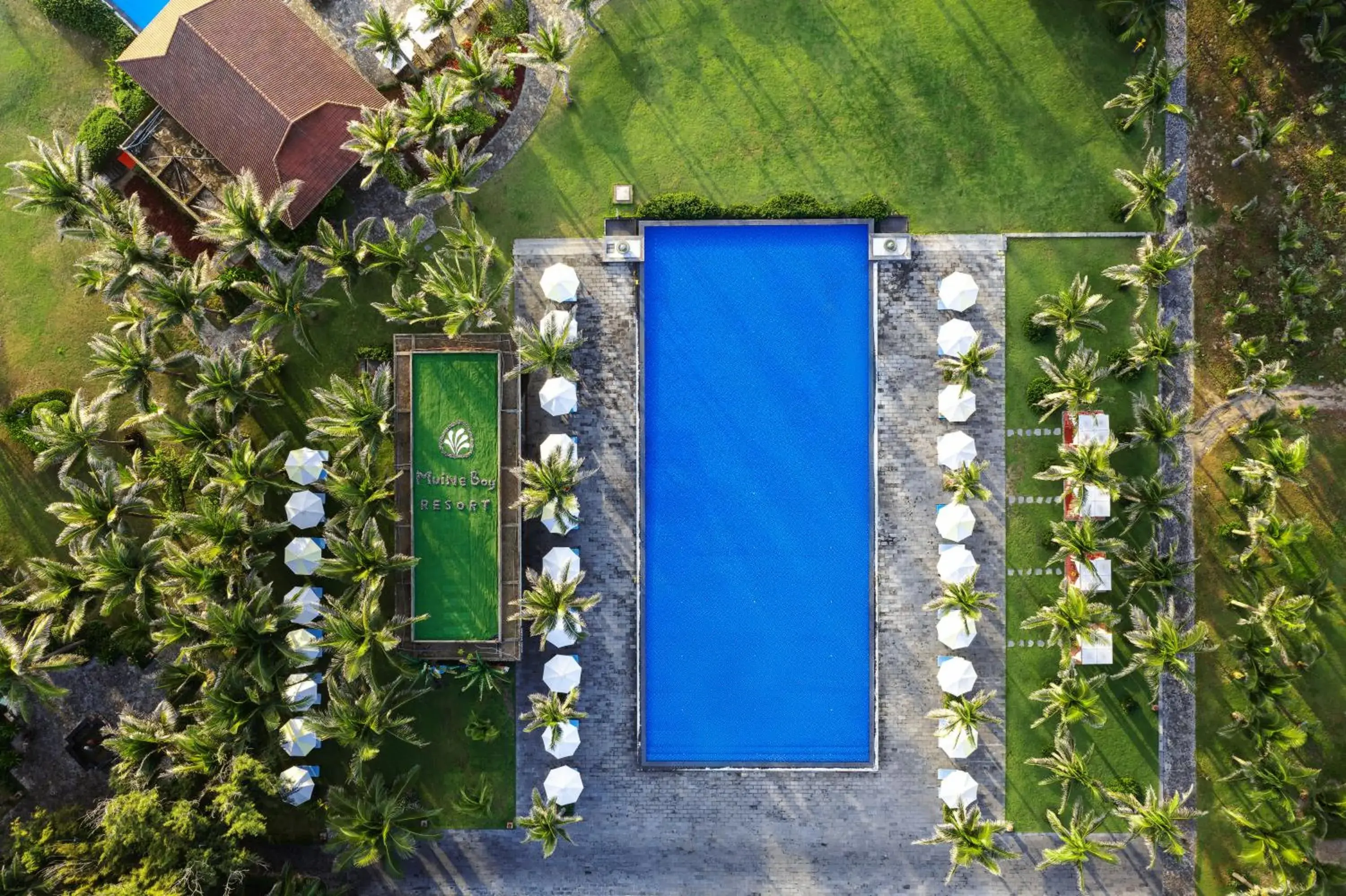 Bird's eye view in Muine Bay Resort Bird's eye view in Muine Bay Resort