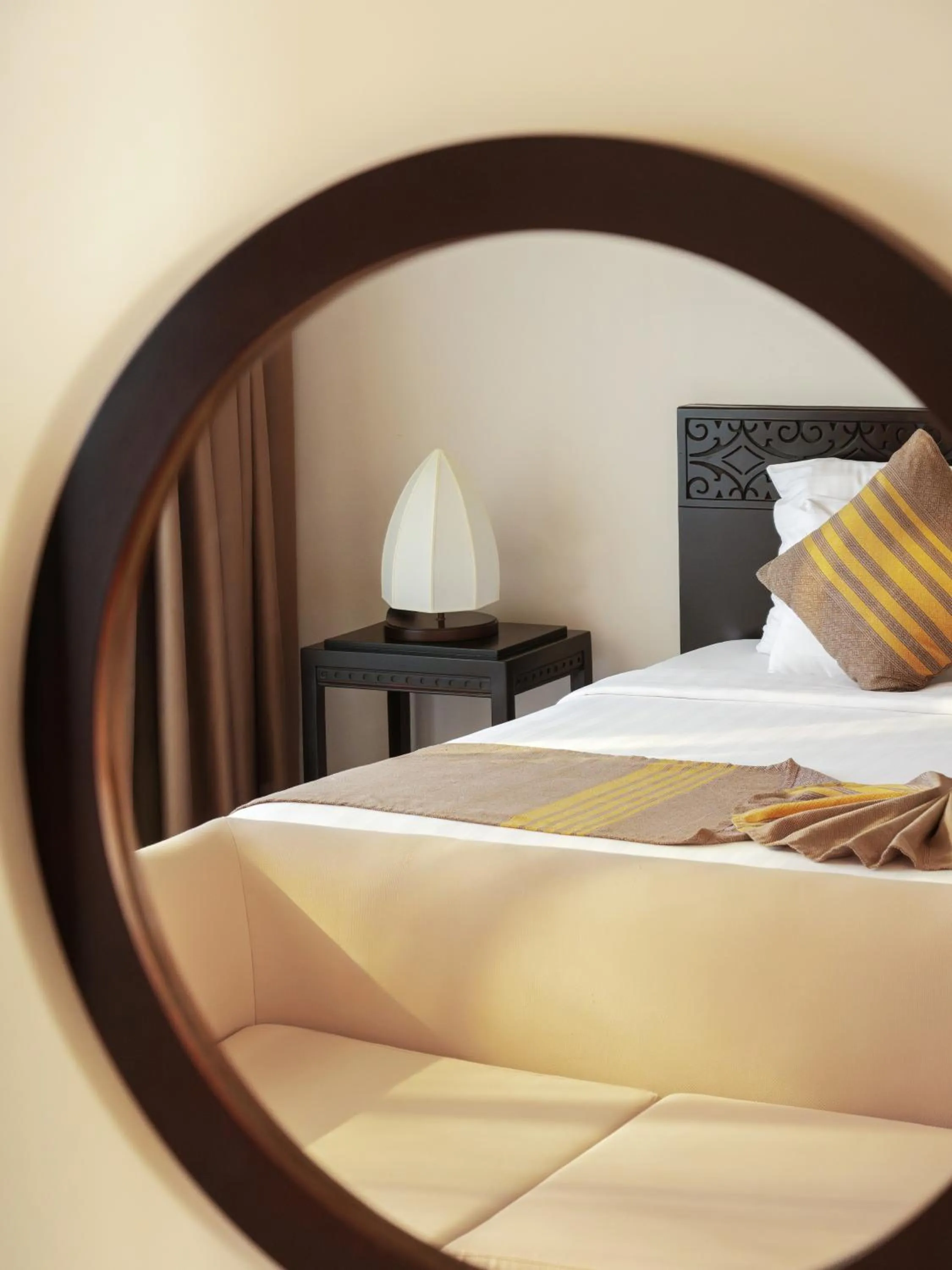 Decorative detail, Bed in Muine Bay Resort