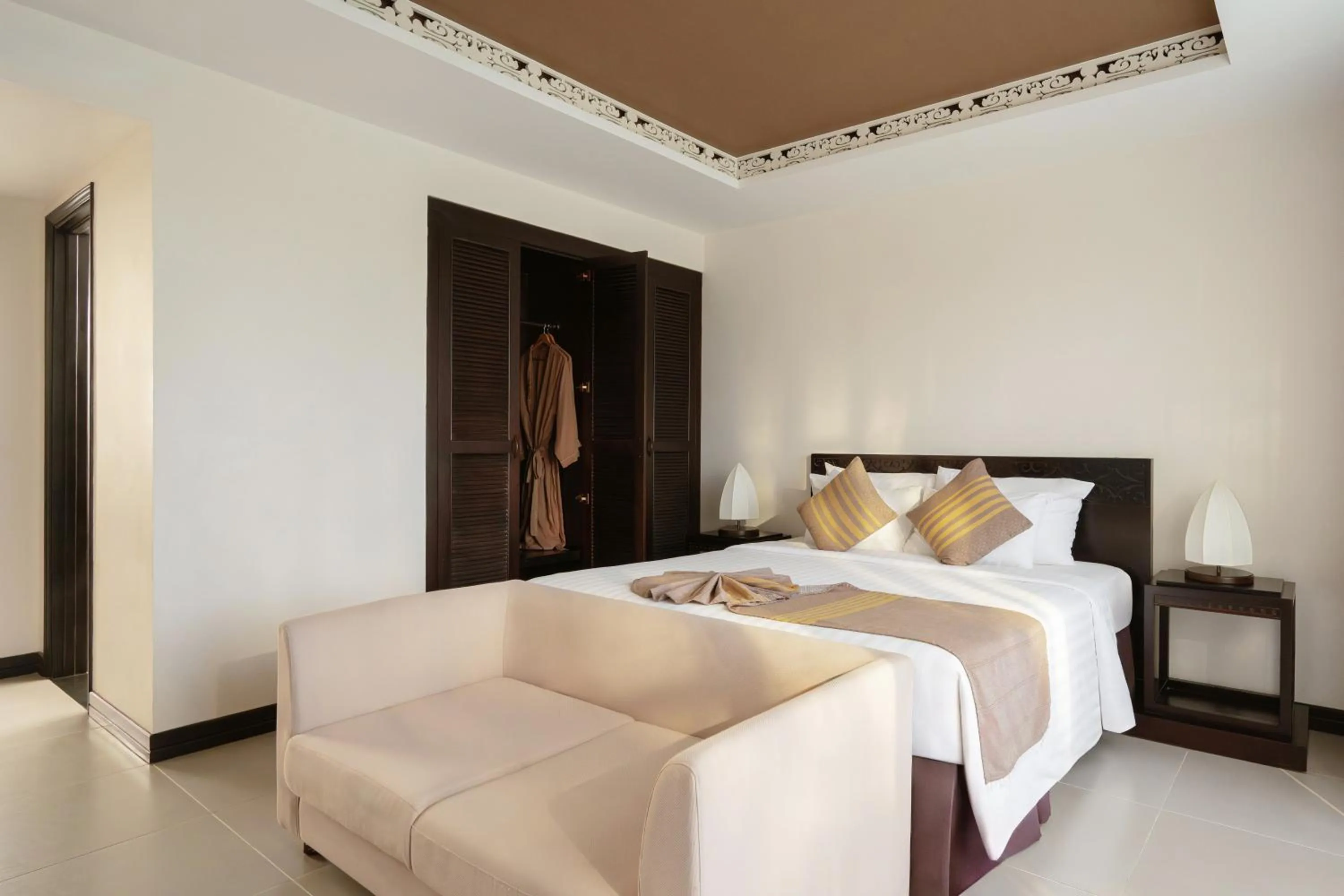 Bed in Muine Bay Resort